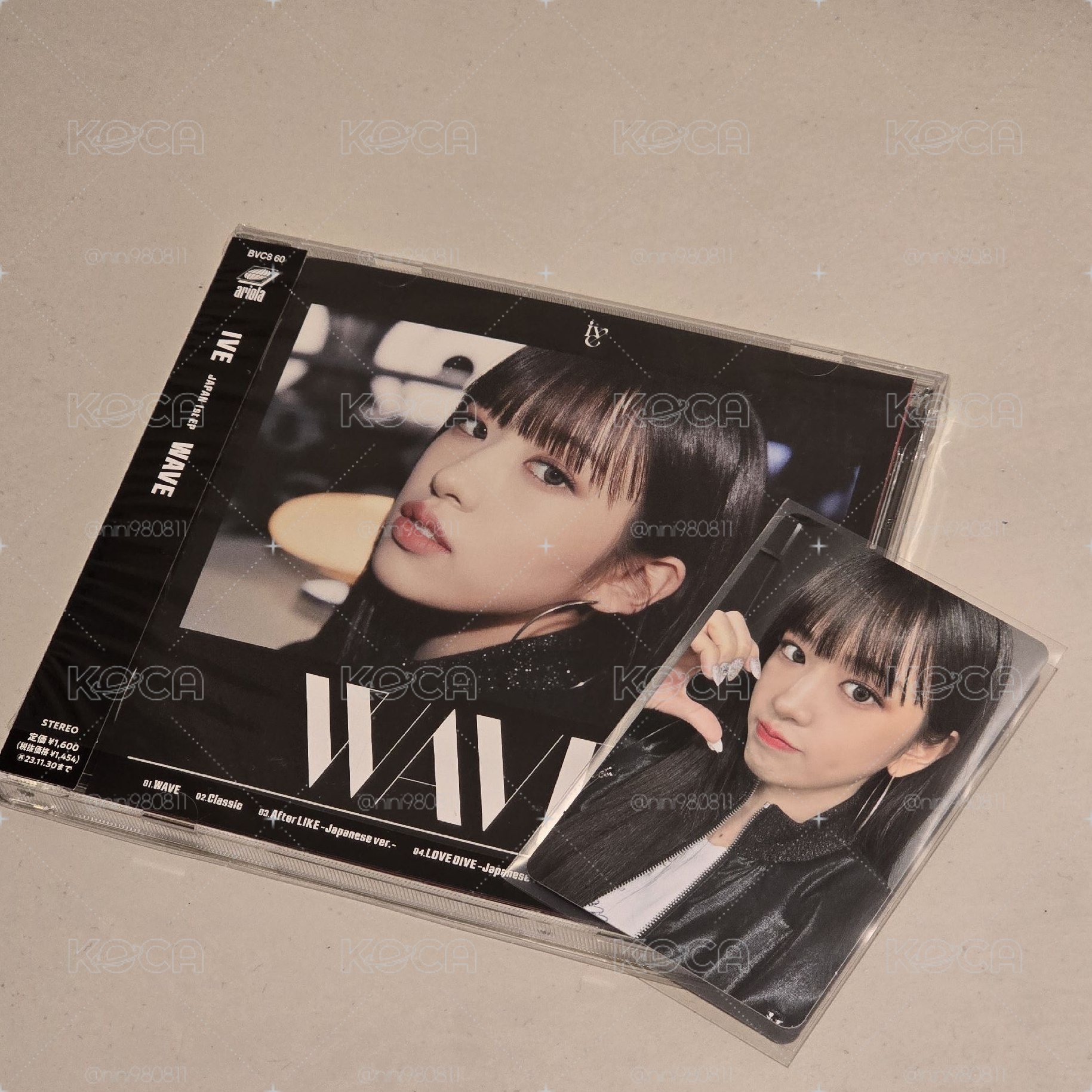 IVE 日專 迷你一 WAVE 單封 小卡 YUJIN