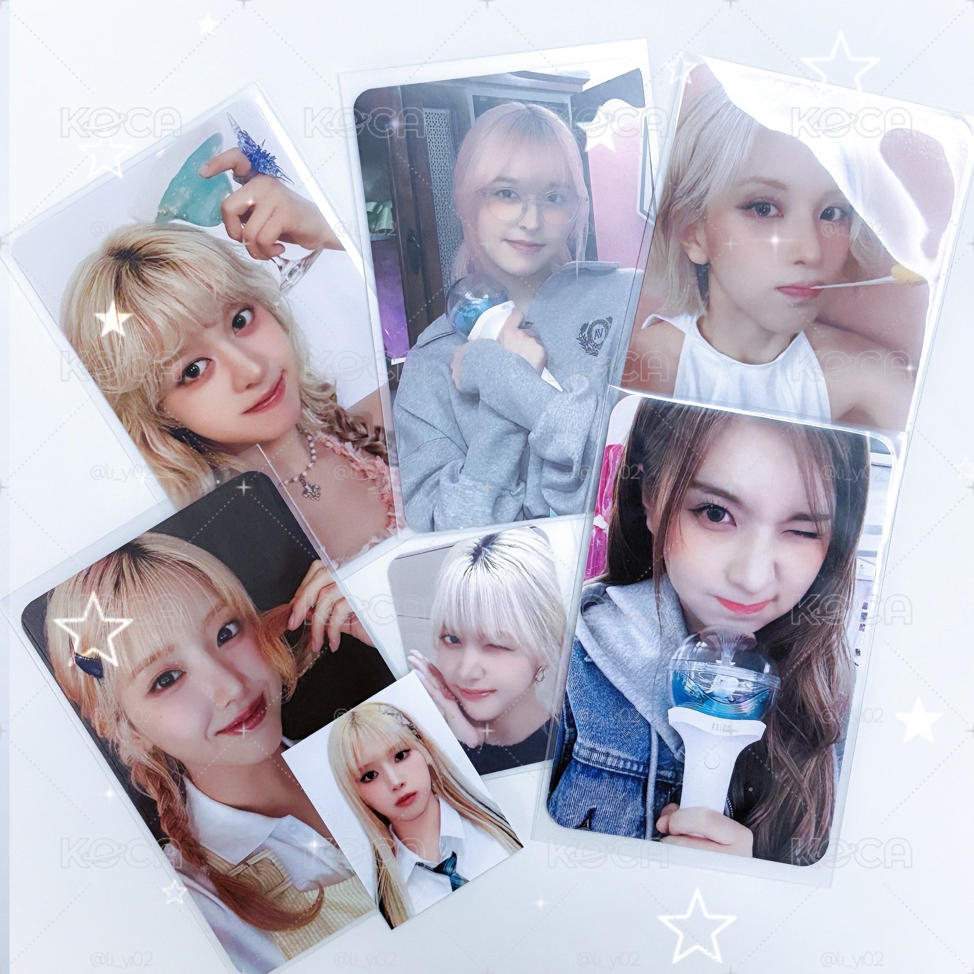 NMIXX_特典_LILY迷你卡/JYP/SW手燈卡/鐵盒卡/證件照 _ 莉裴友（現貨）