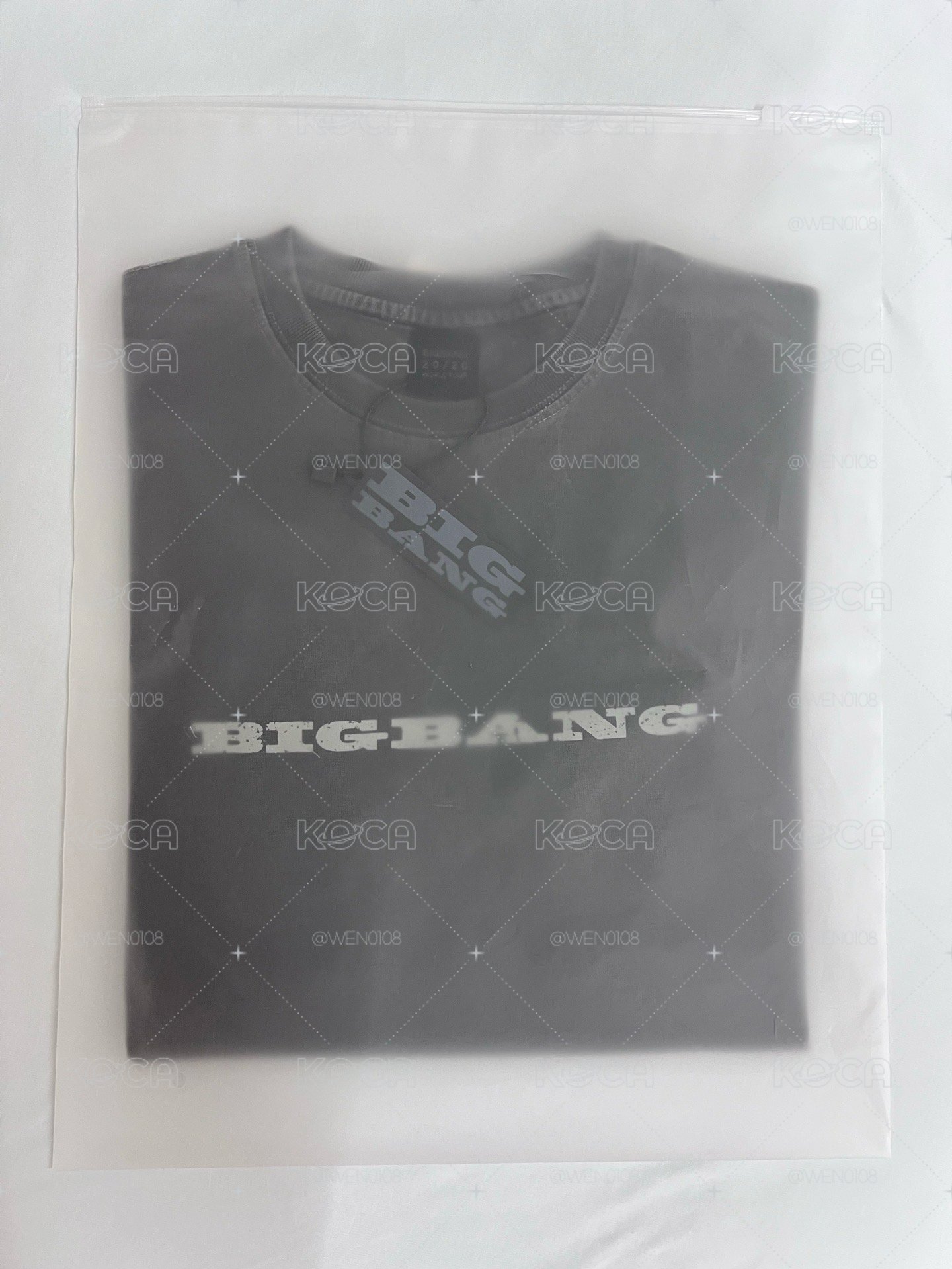 現貨｜BIGBANG演唱會周邊T-SHIRT (BLACK / CHARCOAL)