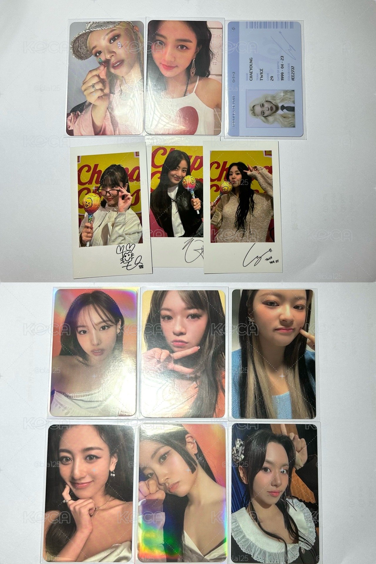 TWICE 正規三 & 迷13 小卡區