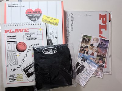 PLAVE 2024 年曆 部分商品