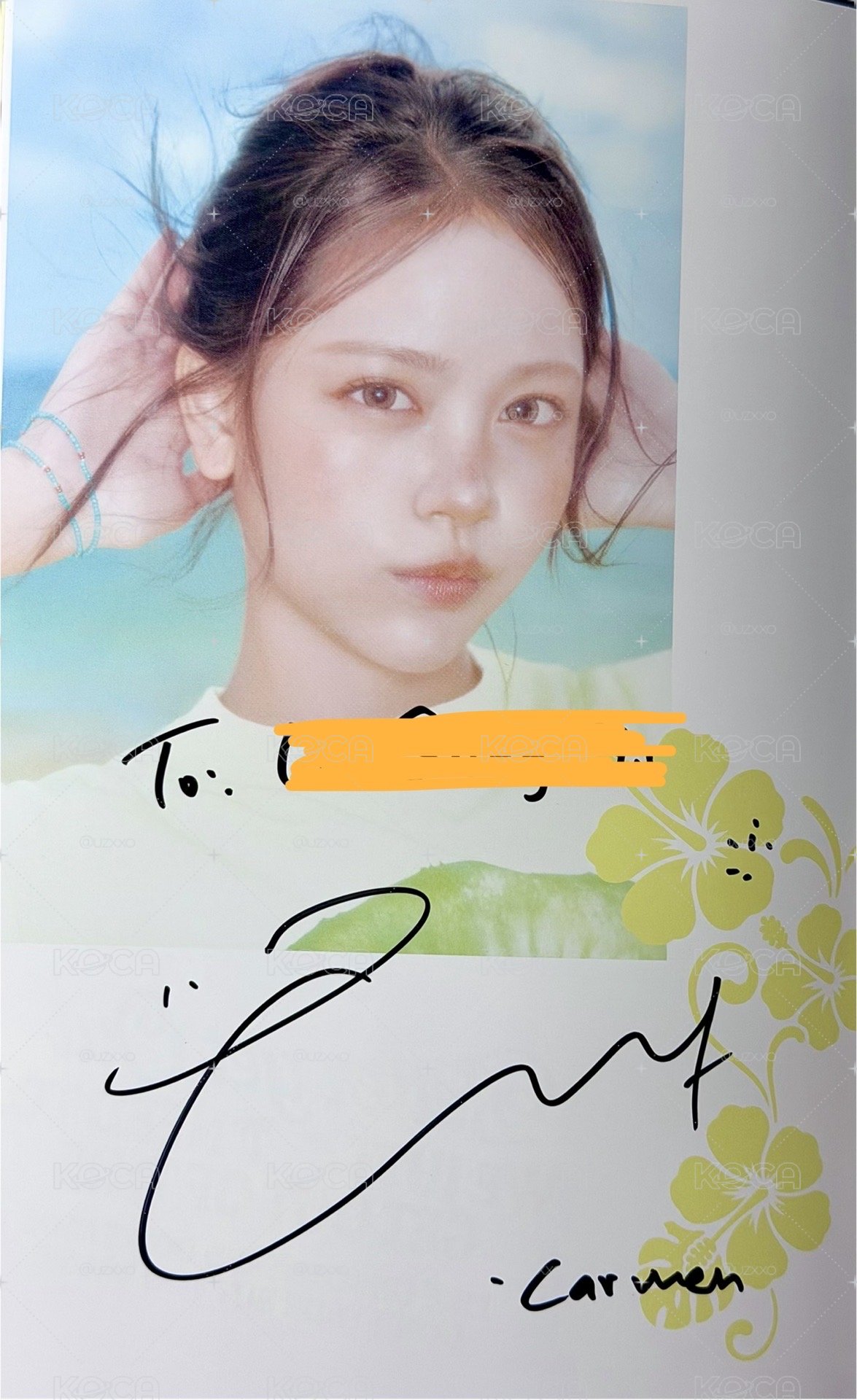 CARMEN TO簽