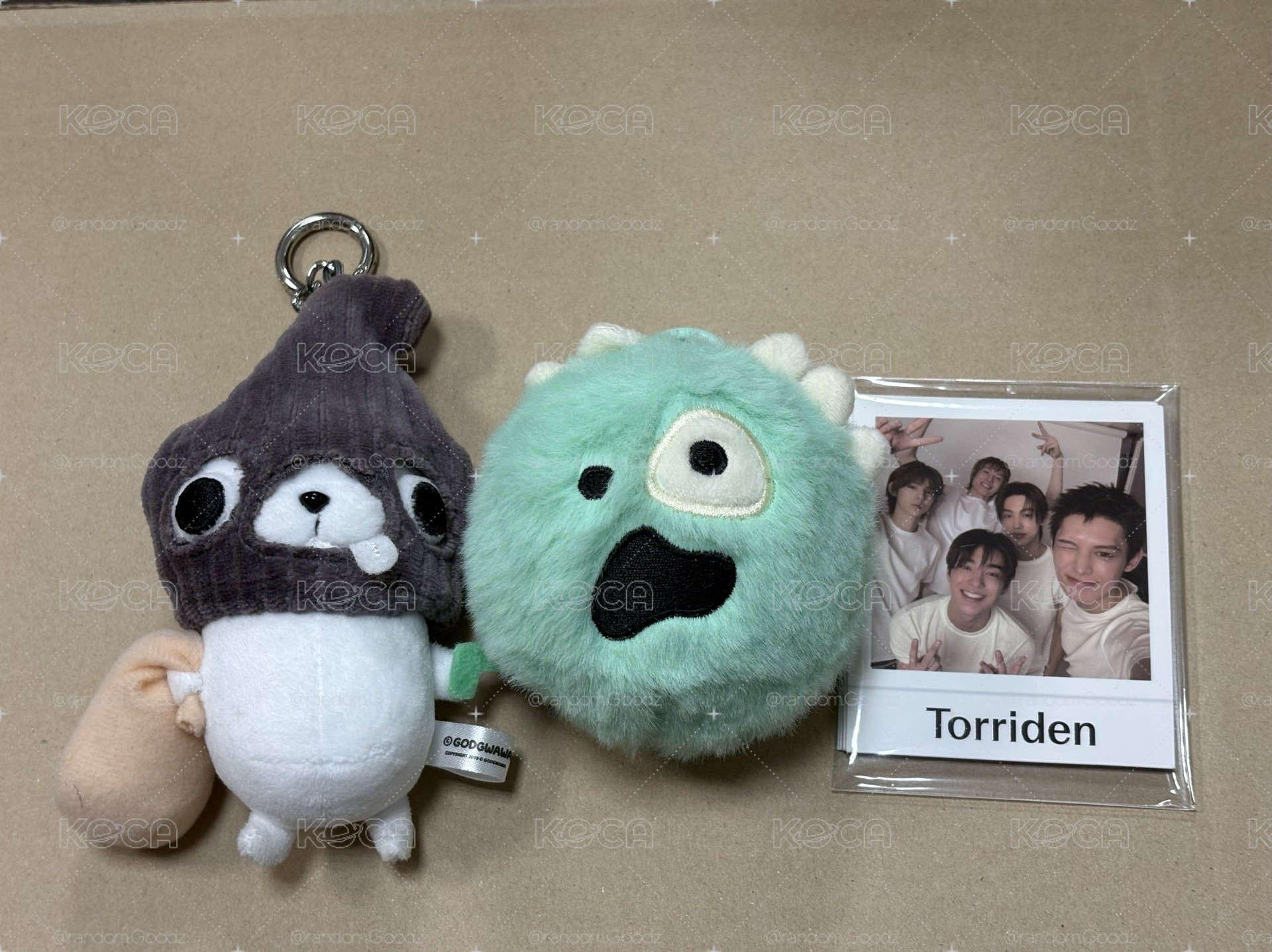 CORTIS Ball + Torriden拍立得 + 小槍吉要犯娃娃吊飾
