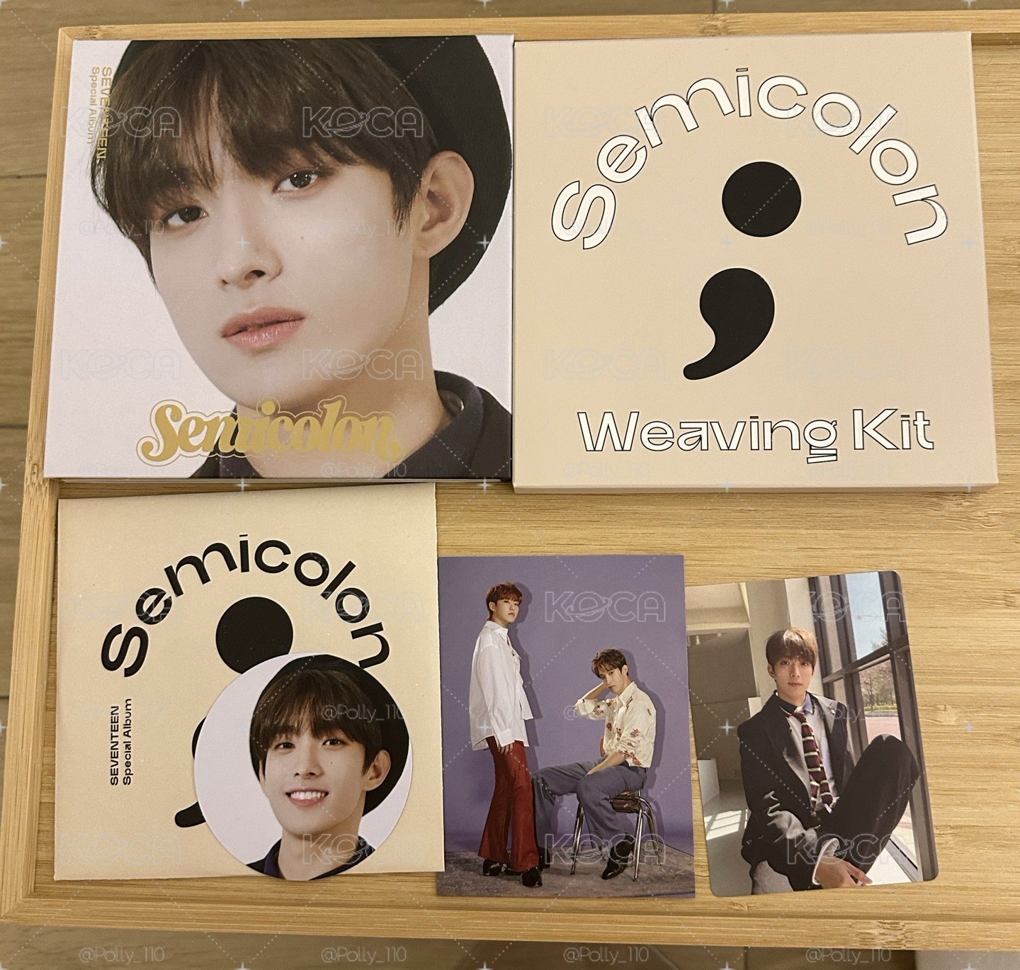 seventeen DK 特二碩 單封 空專