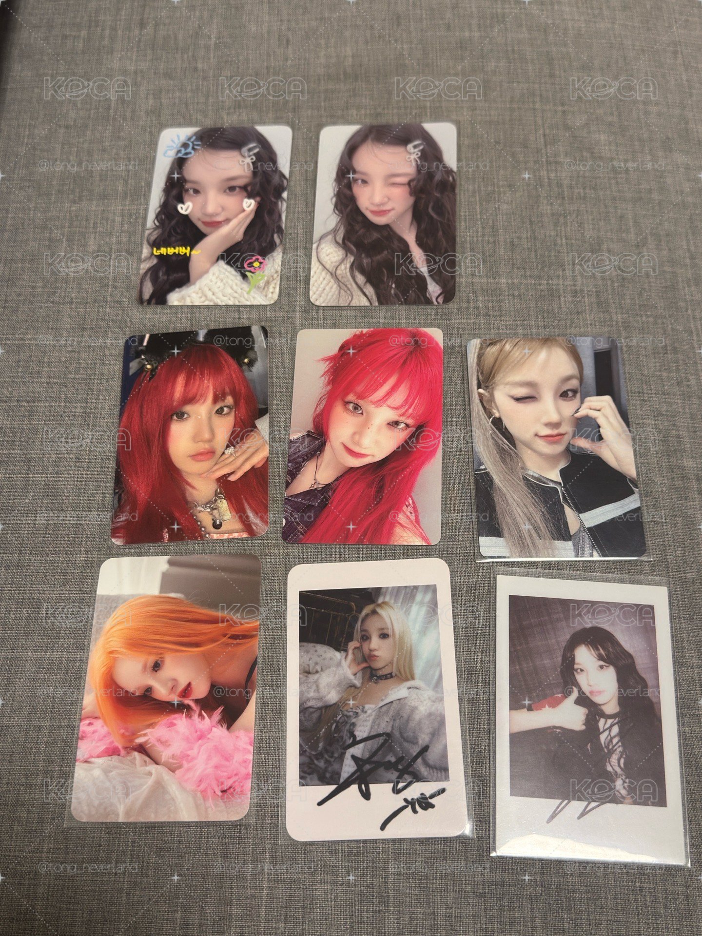 i-dle 雨琦特典 逆應援 雜誌卡