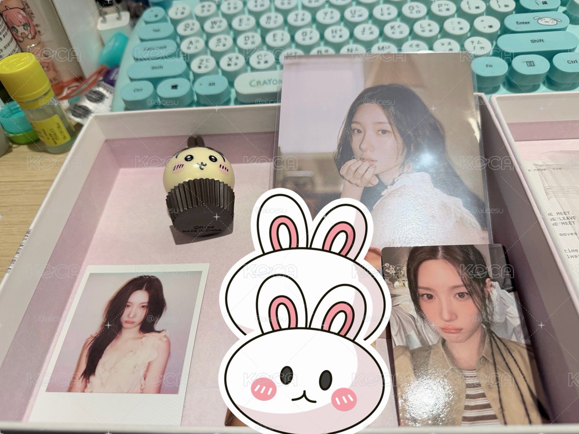 ioi 度延MS 特典+彩娟set（如圖）