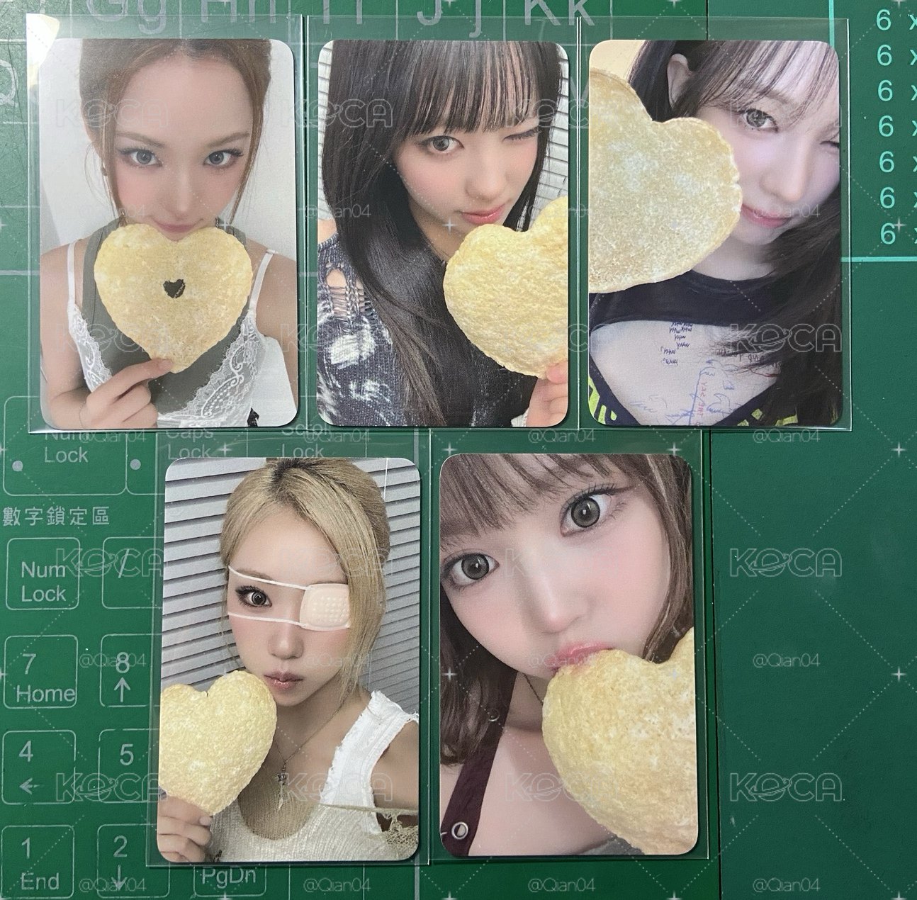 izna KOREEPOP 台北簽售單特典 中文卡背