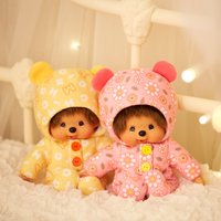 印花熊熊連身衣裝Monchhichi