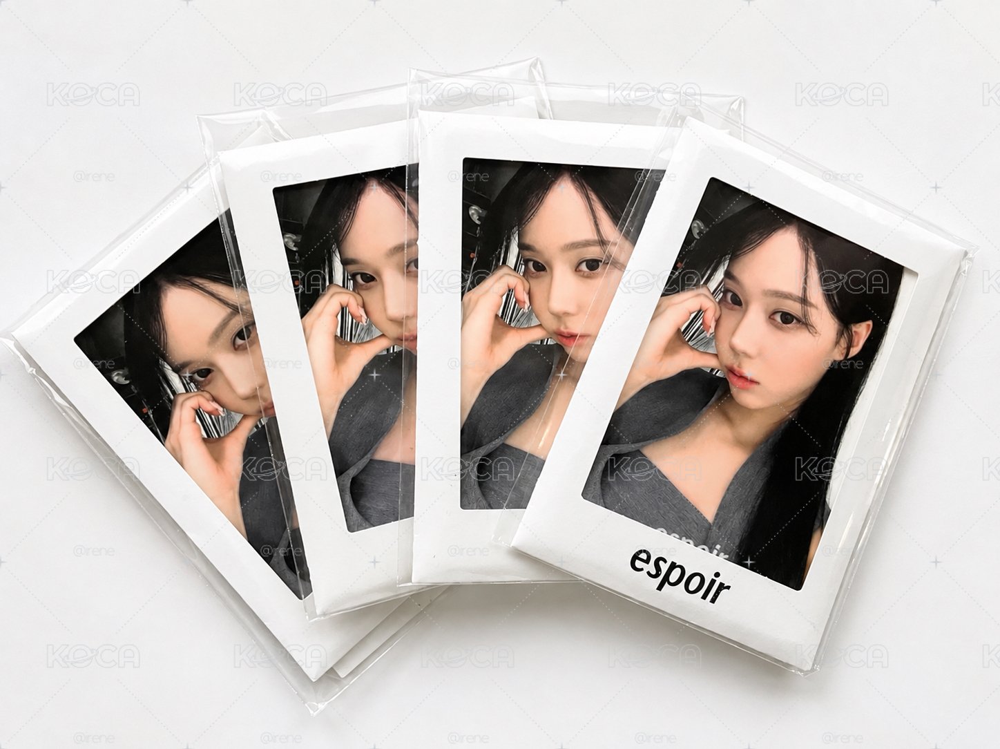 現貨 espoir5.0 冬代言卡 winter ㄧ套