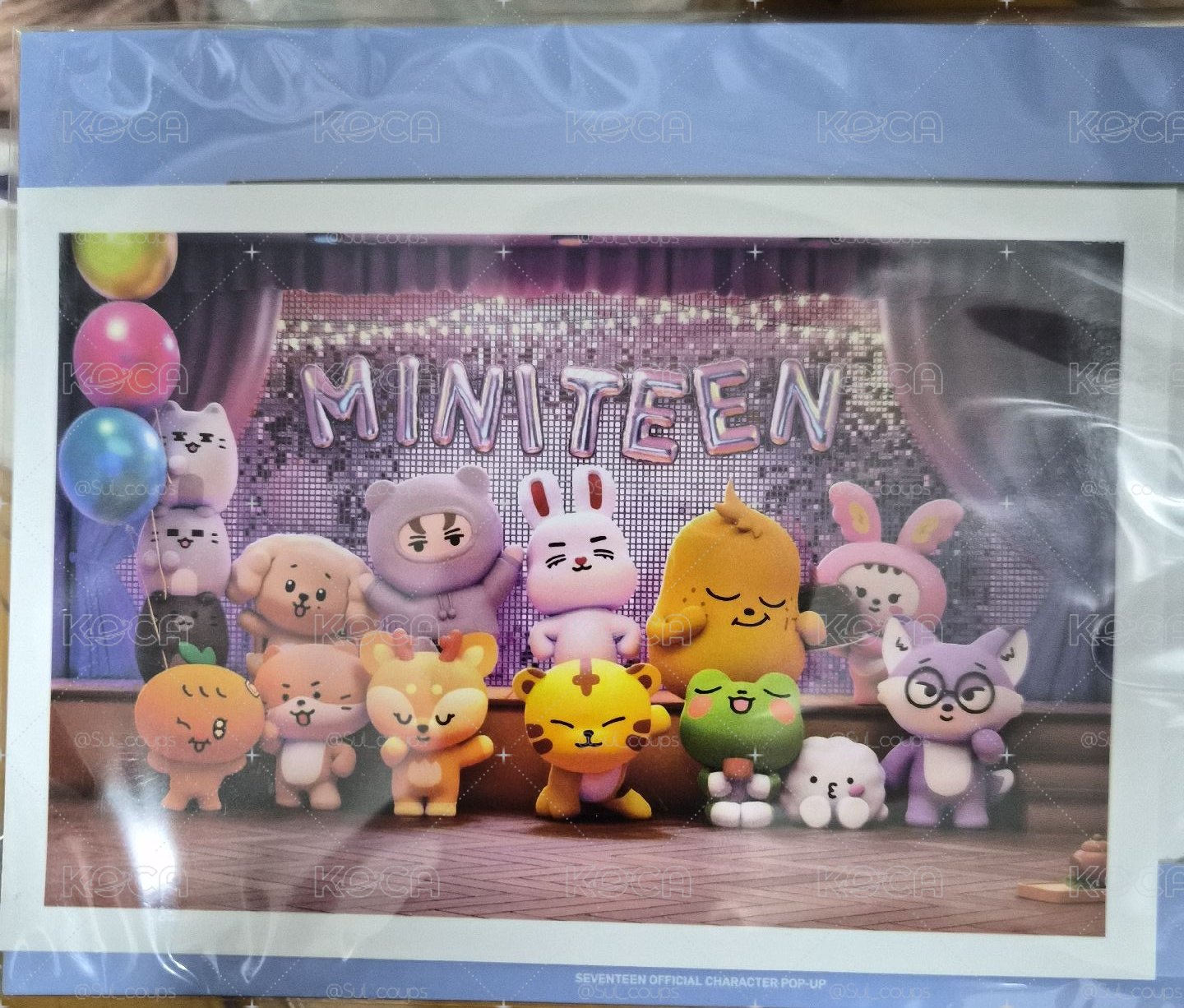 MINITEEN 相框 HOUSE PARTY 入場特典