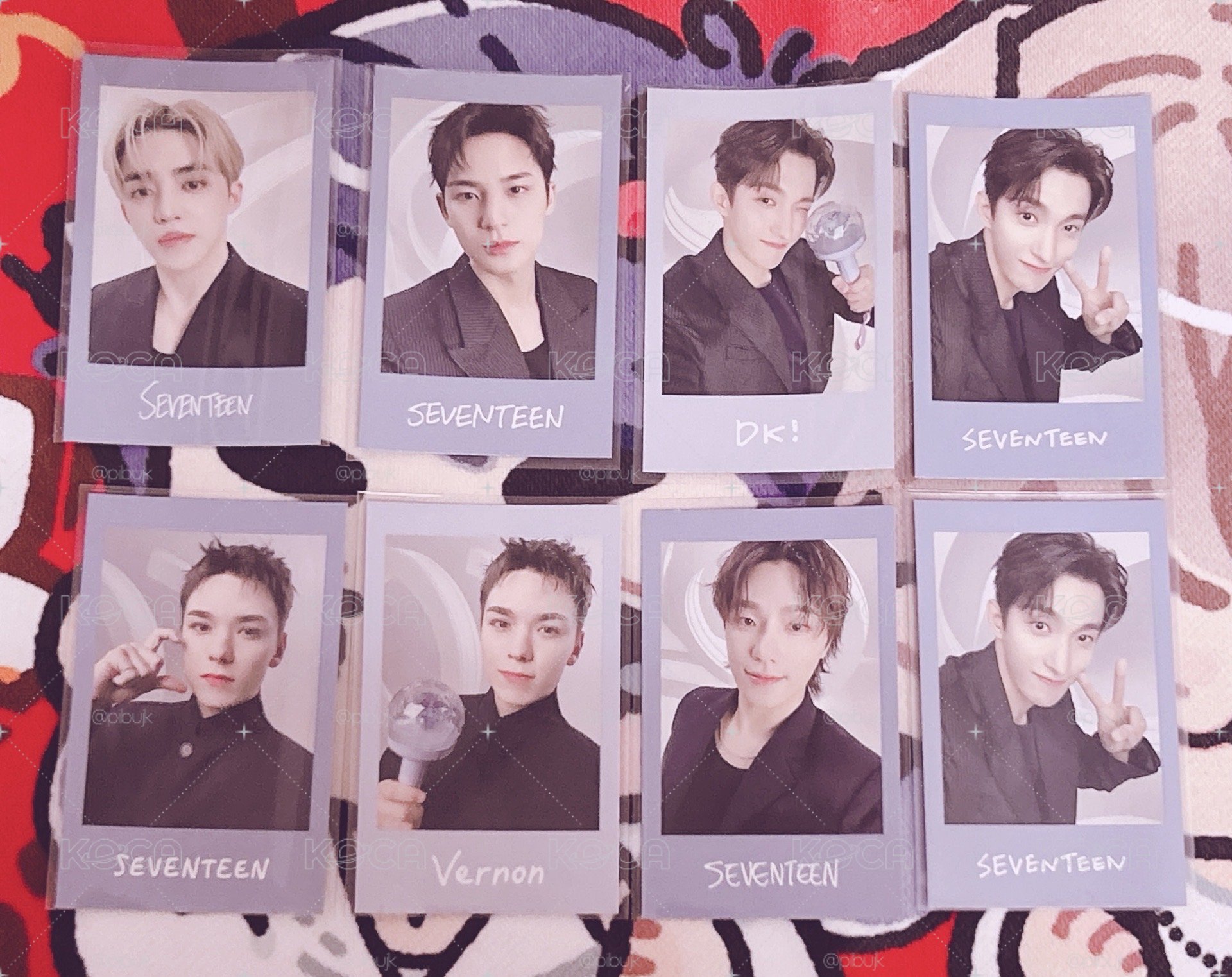 SEVENTEEN NEW_IN JAPAN 拍立得貼紙