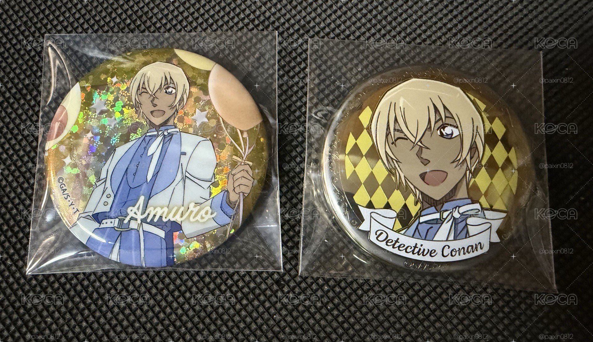 氣球通販限定&金屬盲抽徽章 安室透款