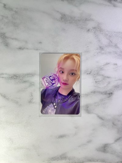 i-dle 二代手燈包 送雨琦手燈卡
