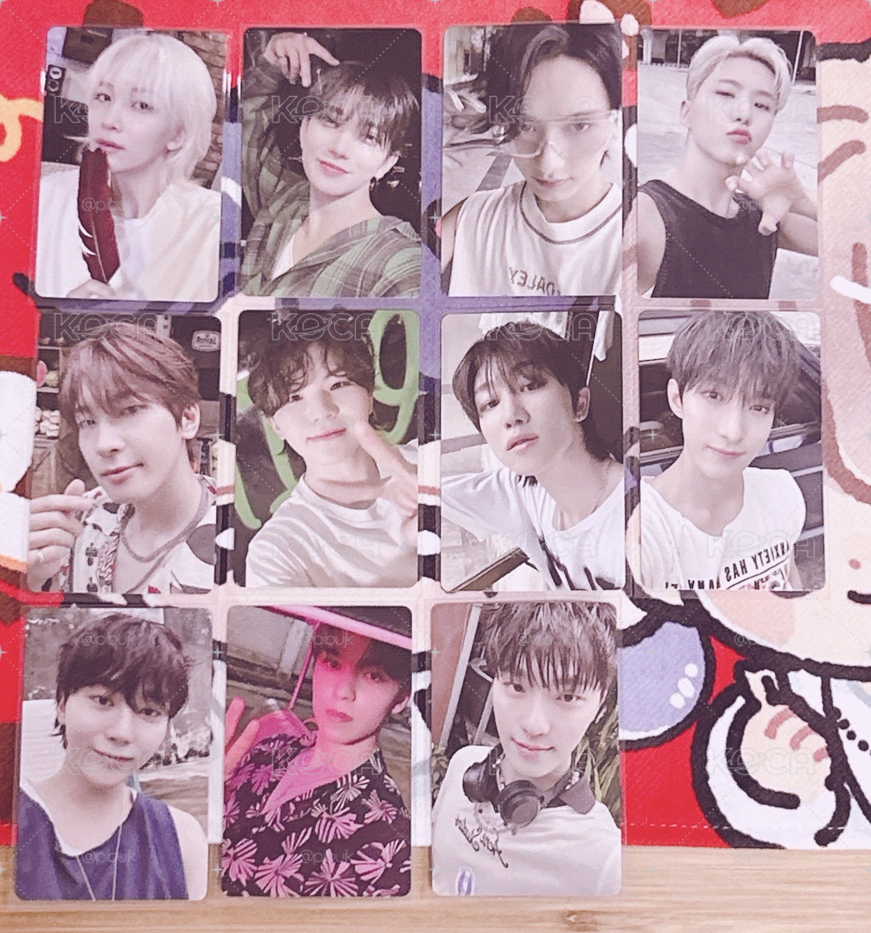 SEVENTEEN SPILL THE FEELS 一直娛簽售卡 E
