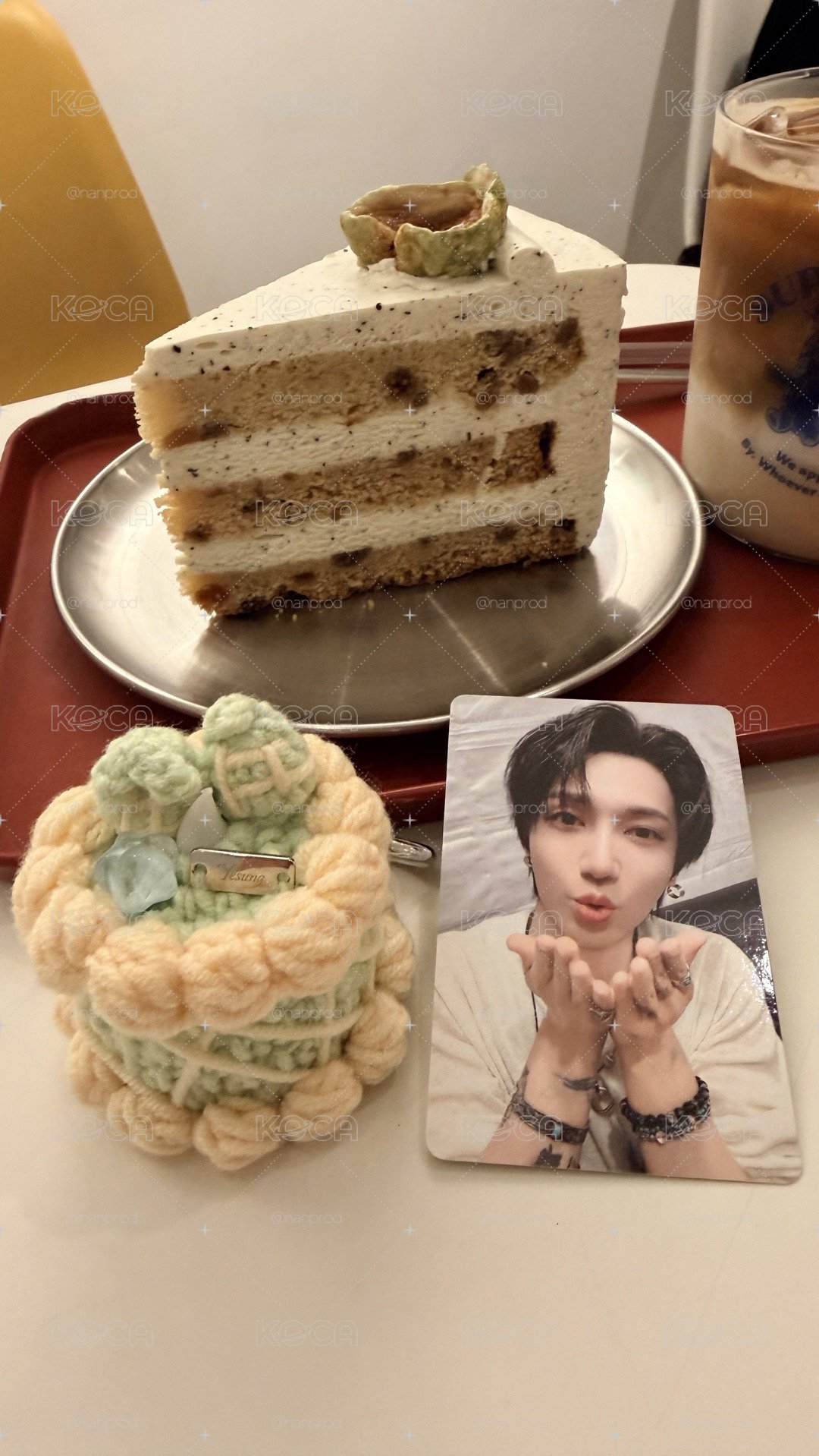 藝聲2026生日蛋糕吊飾+小卡