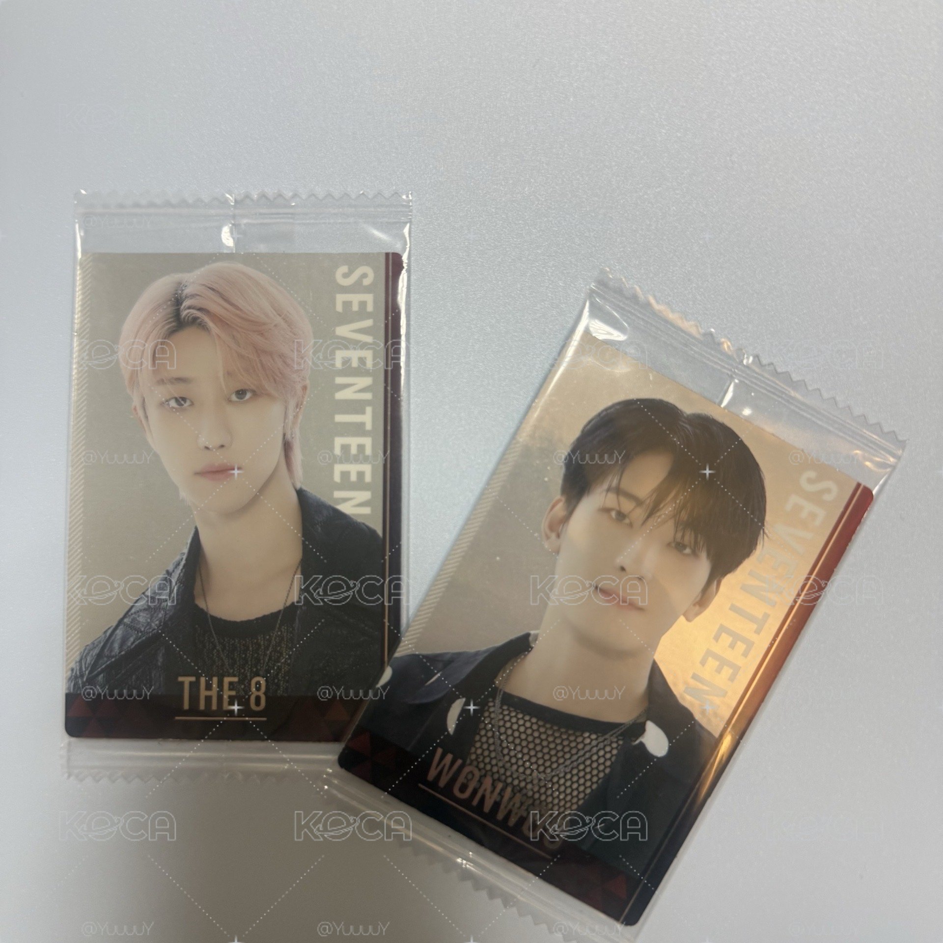 🍪 SEVENTEEN 餅乾卡 八+圓