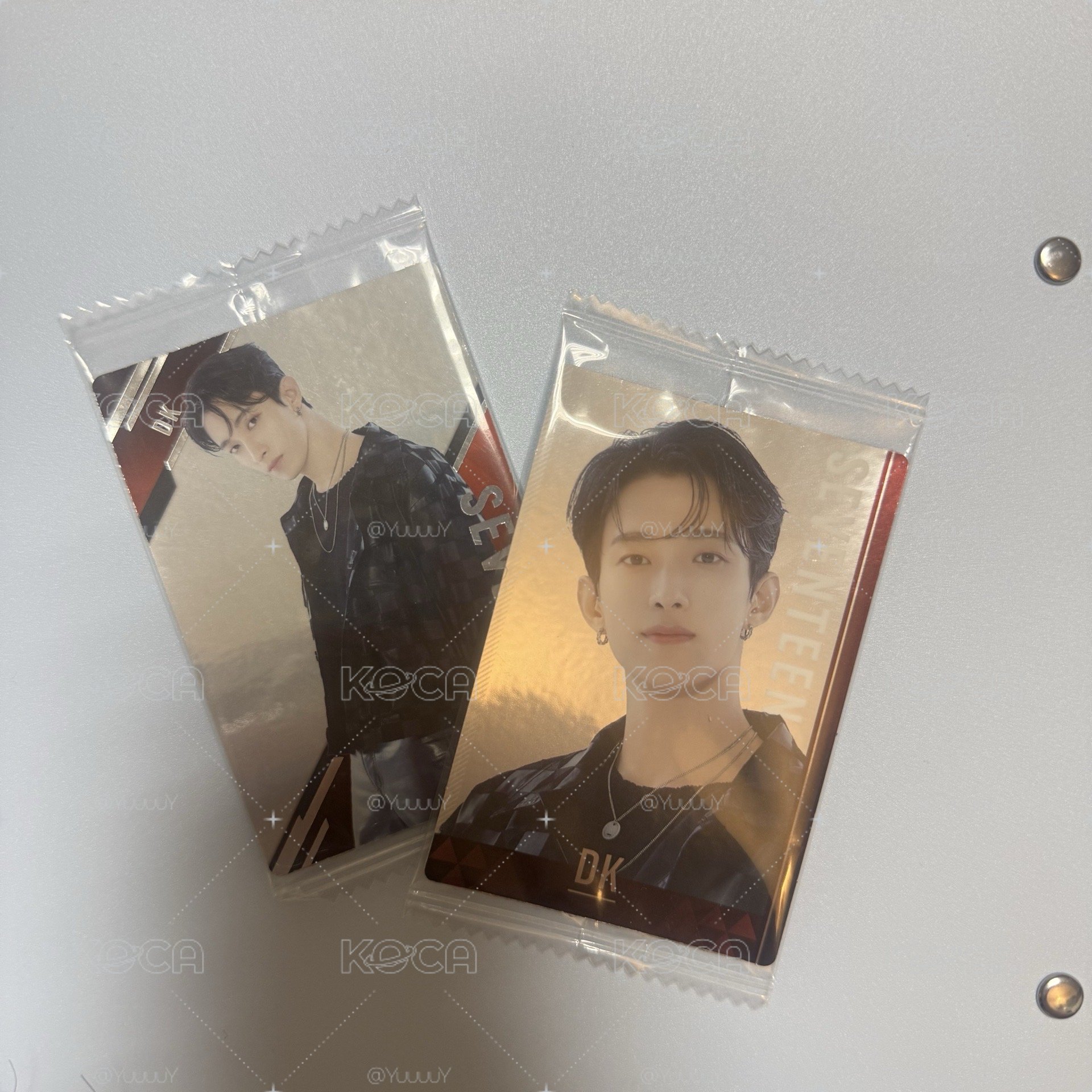🍪 SEVENTEEN 餅乾卡｜DK