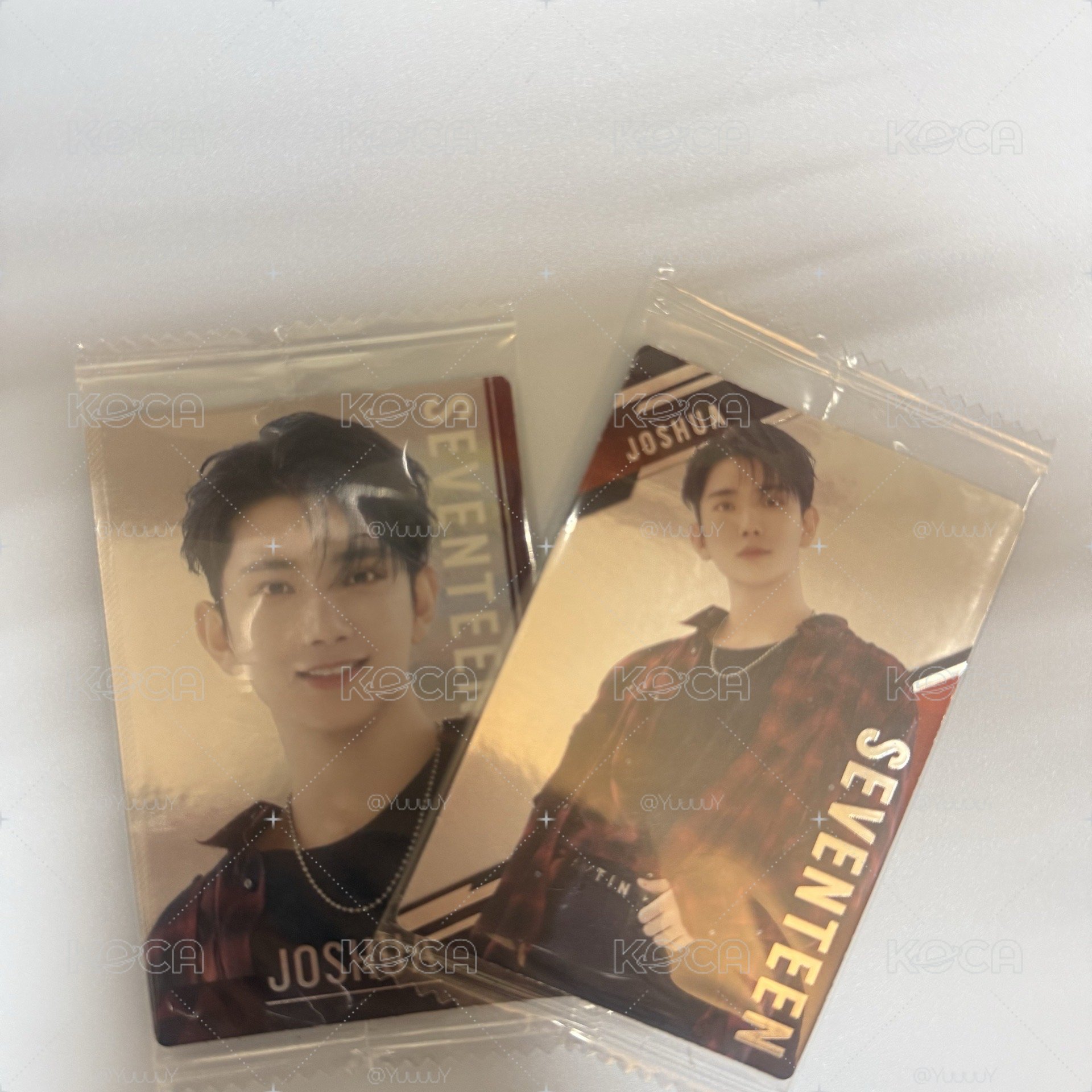 🍪 SEVENTEEN 餅乾卡｜JOSHUA