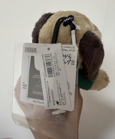 Nakajima Corporation聯名系列絨毛玩偶提袋