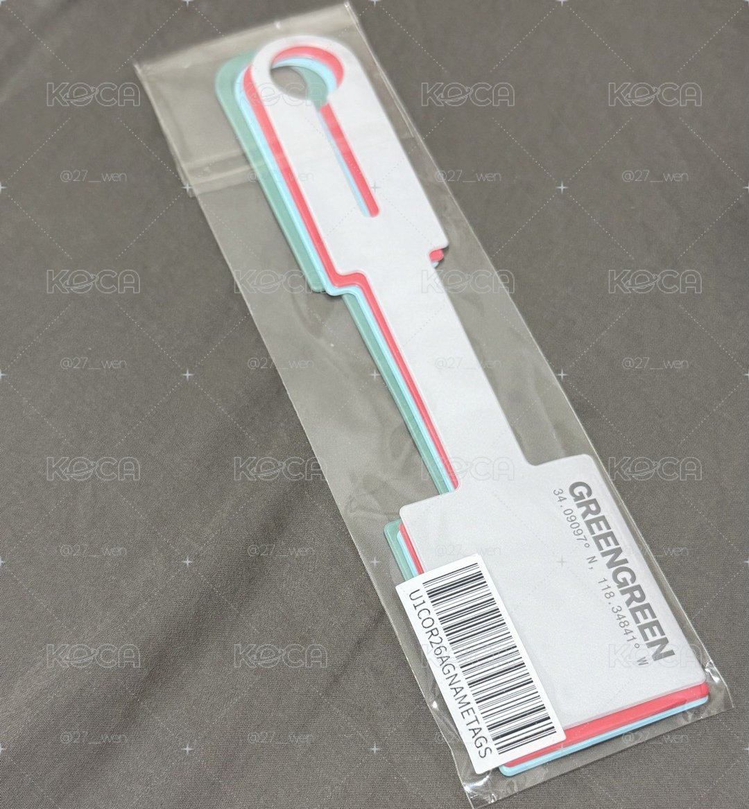 迷二 行李吊牌 姓名牌