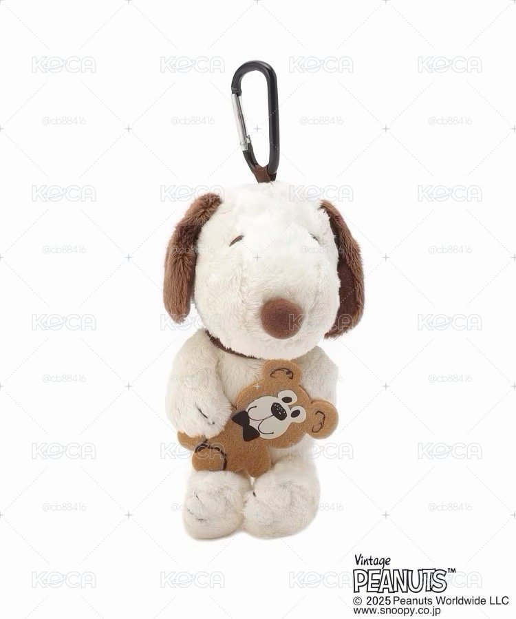 snoopy & teddy bear系列 絨毛玩偶提袋