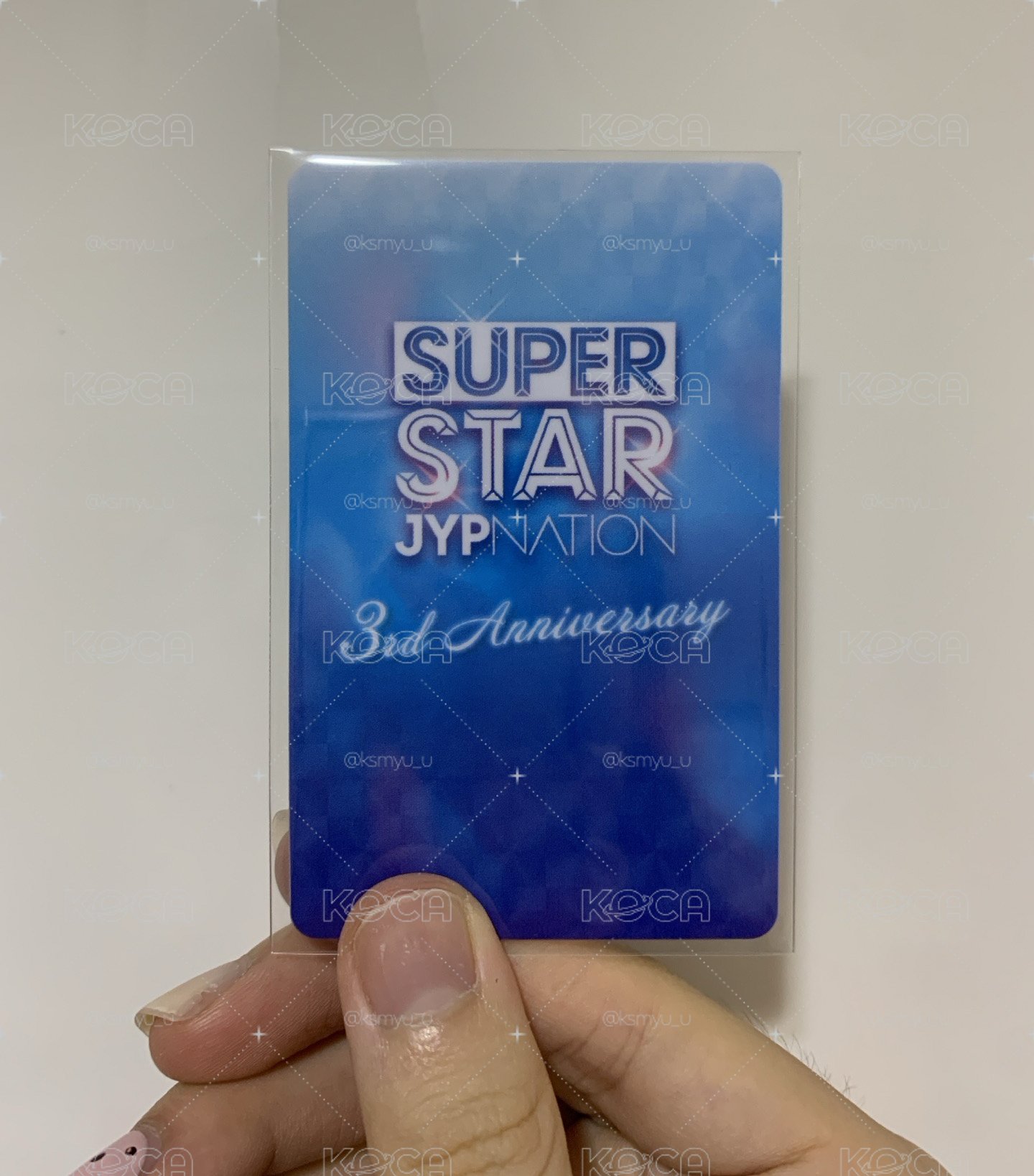 SUPERSTAR 遊戲卡 JYPNATION 3rd Anniv.