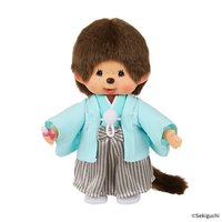 日式和服限定款Monchhichi 站姿娃 S plush 男生