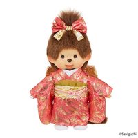 日式和服限定款Monchhichi 站姿娃 S plush 女生