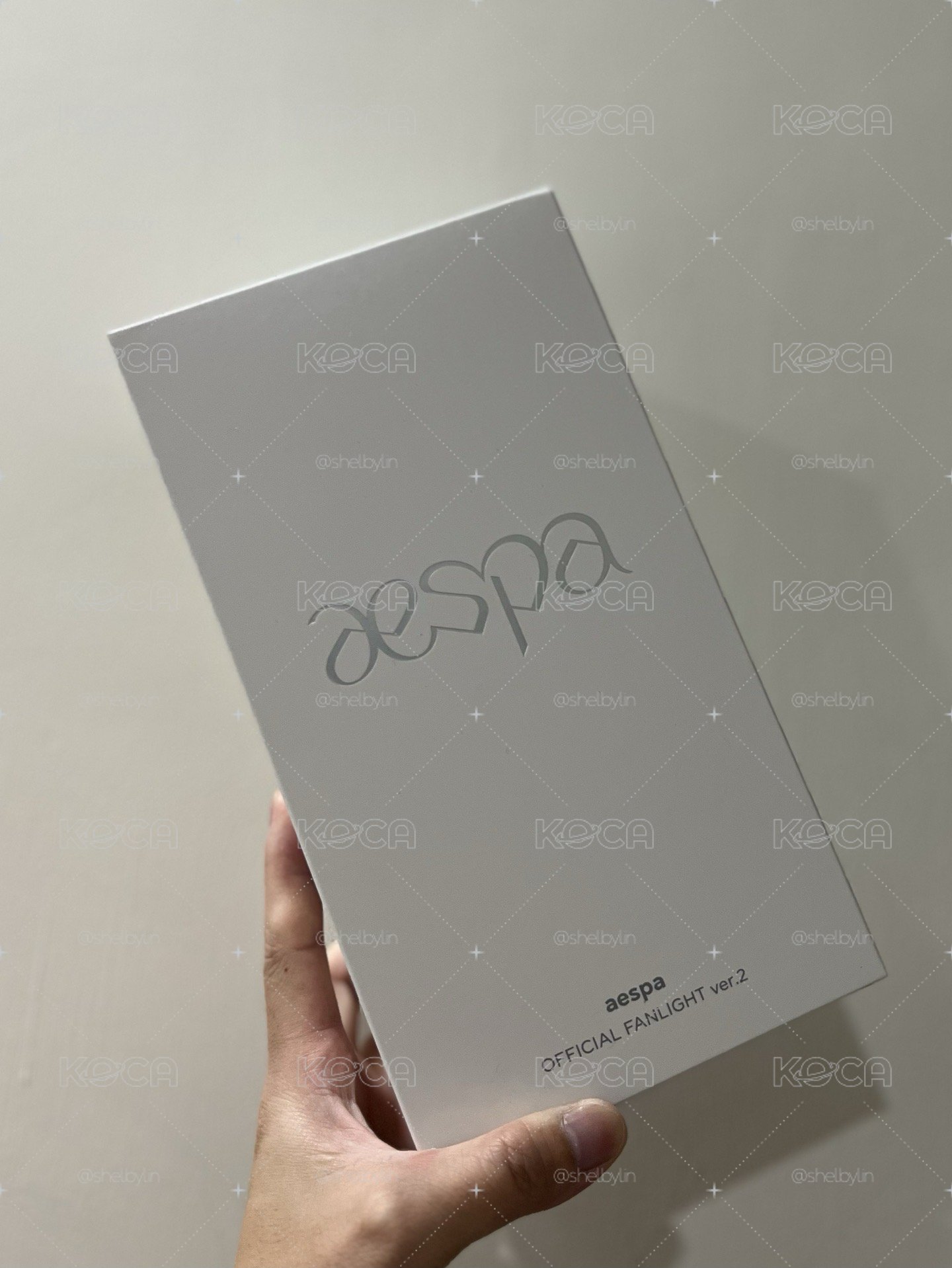 【現貨】aespa official fanlight ver.2