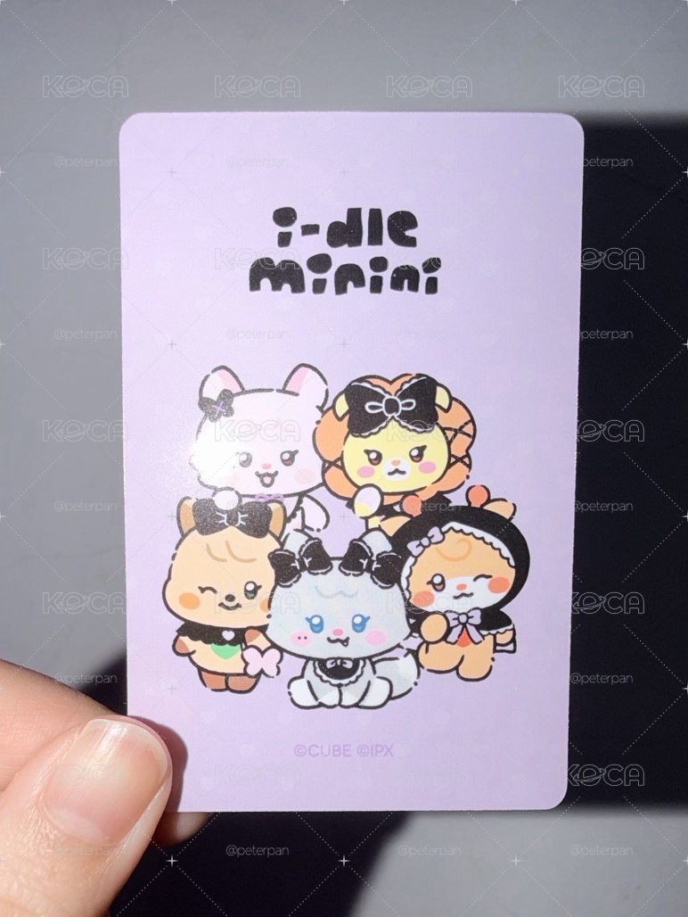 迷八滿額卡 Minnie 全員卡背