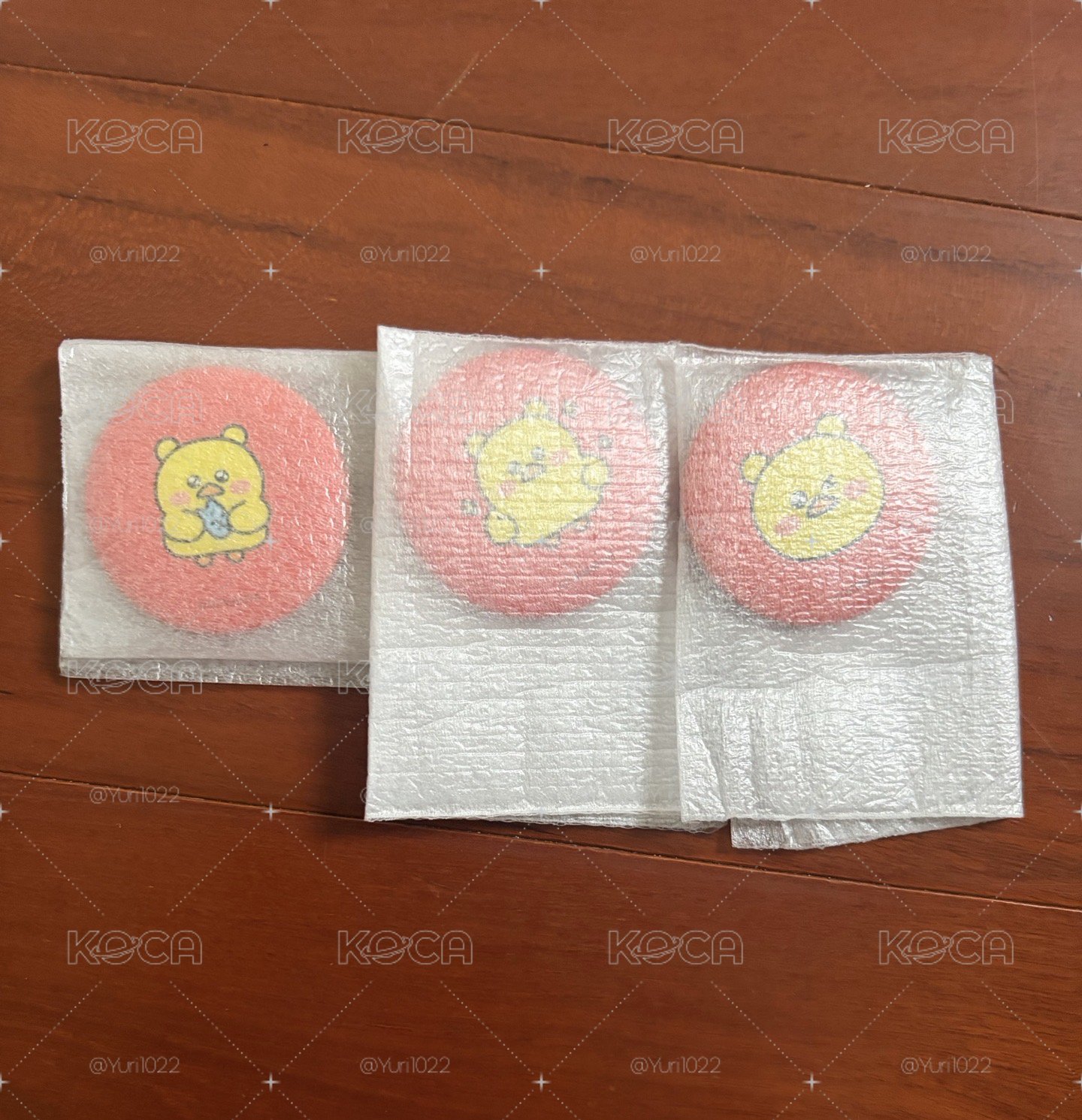 恩採 FIM’S CLUB 徽章 三顆一起