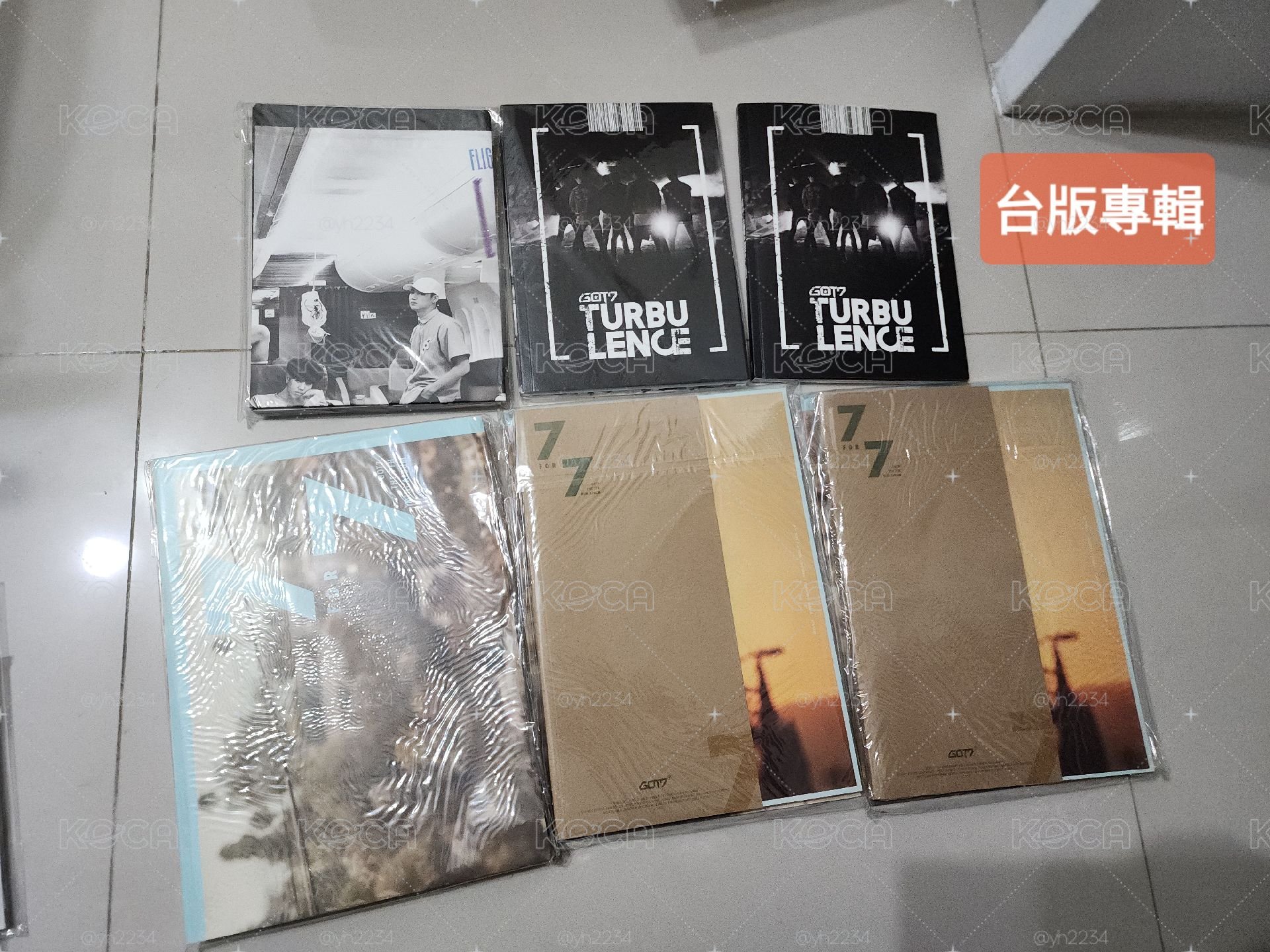 GOT7 台壓空專 含海報