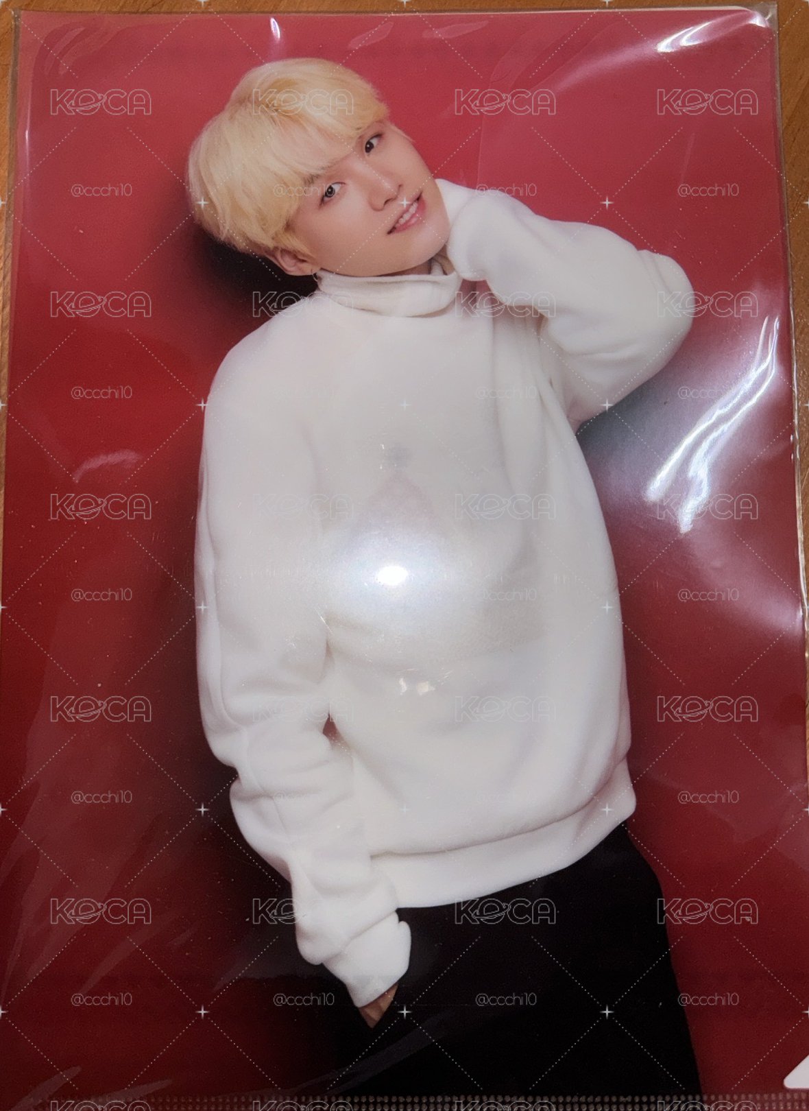 BTS suga 澀谷109聖誕節 資料夾