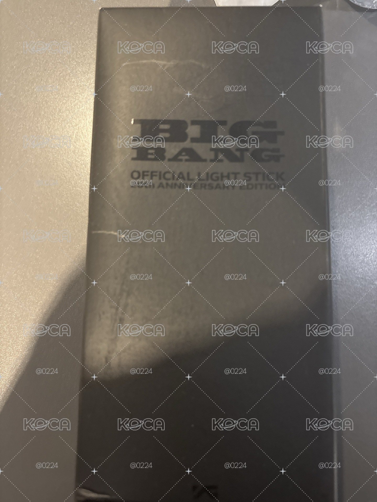 BIGBANG手燈 月底回國寄出