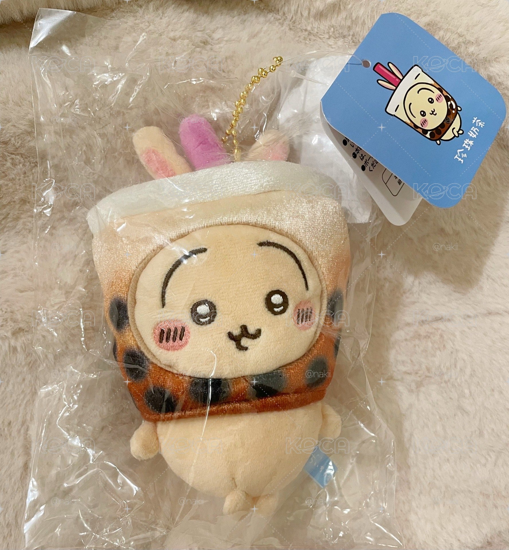 吉伊卡哇 I 台北特展 夜市系列 珍珠奶茶兔兔