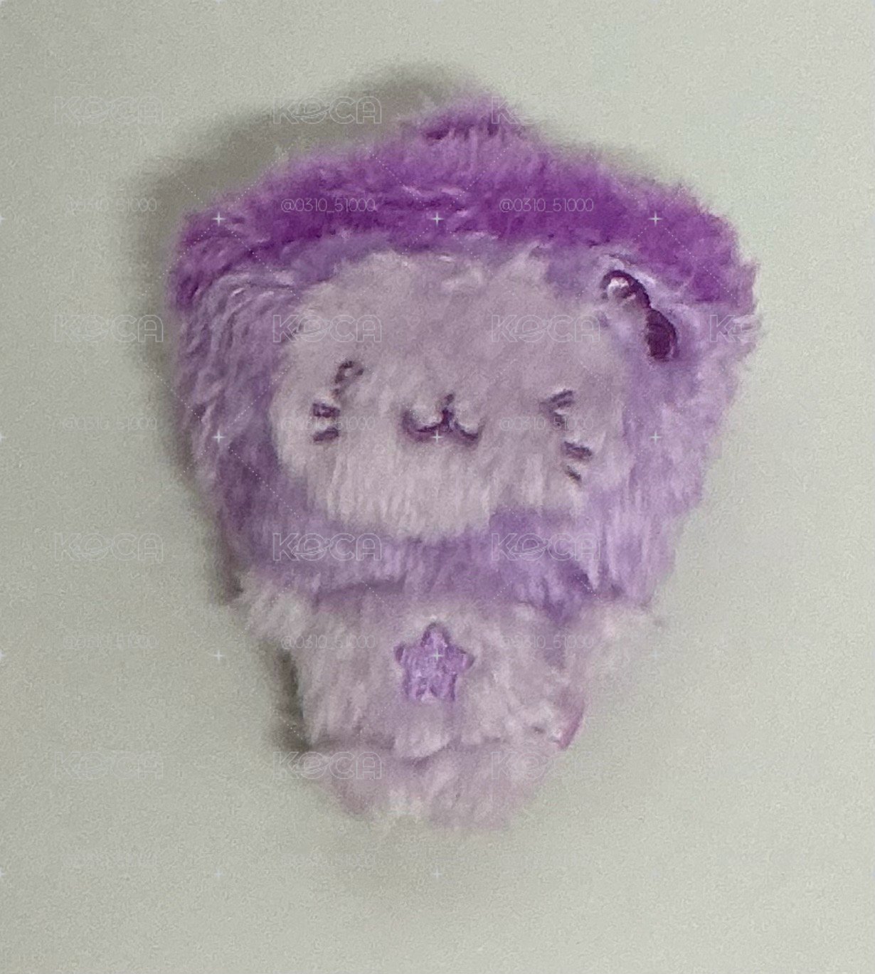 紫色奶茶貓