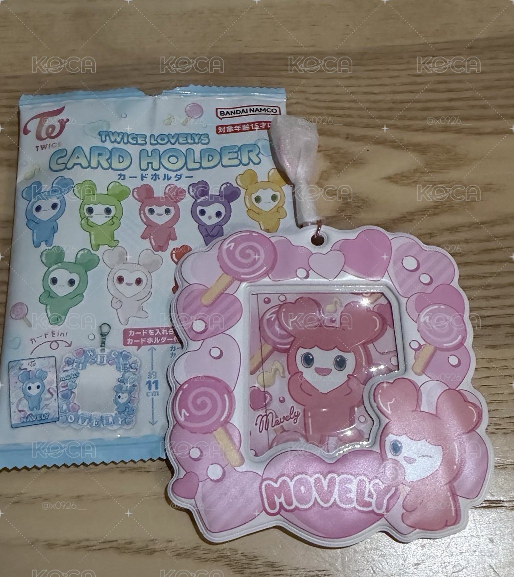 萬代食玩 Movely棒棒糖卡套