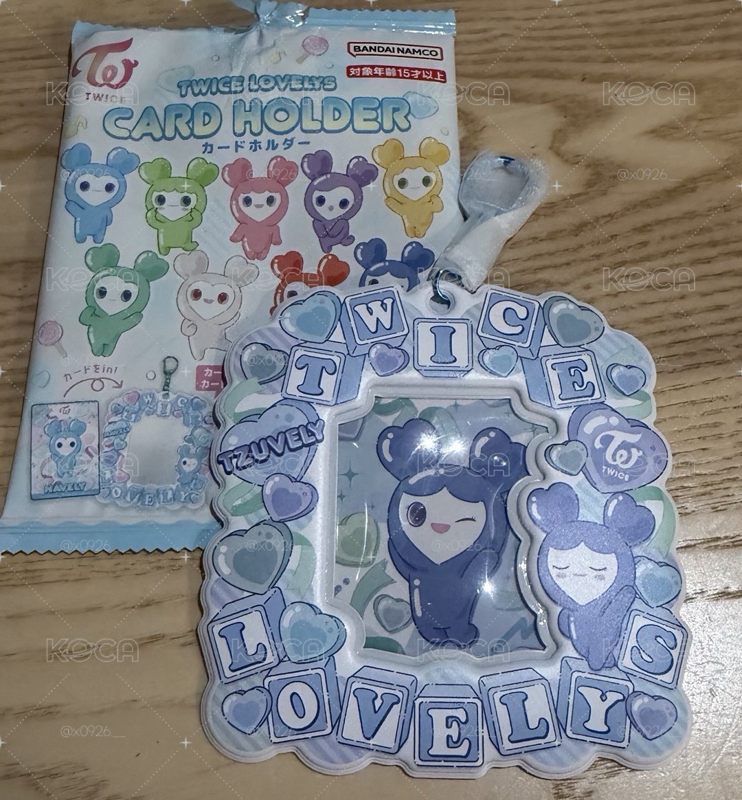 萬代食玩 Tzuvely Lovely卡套