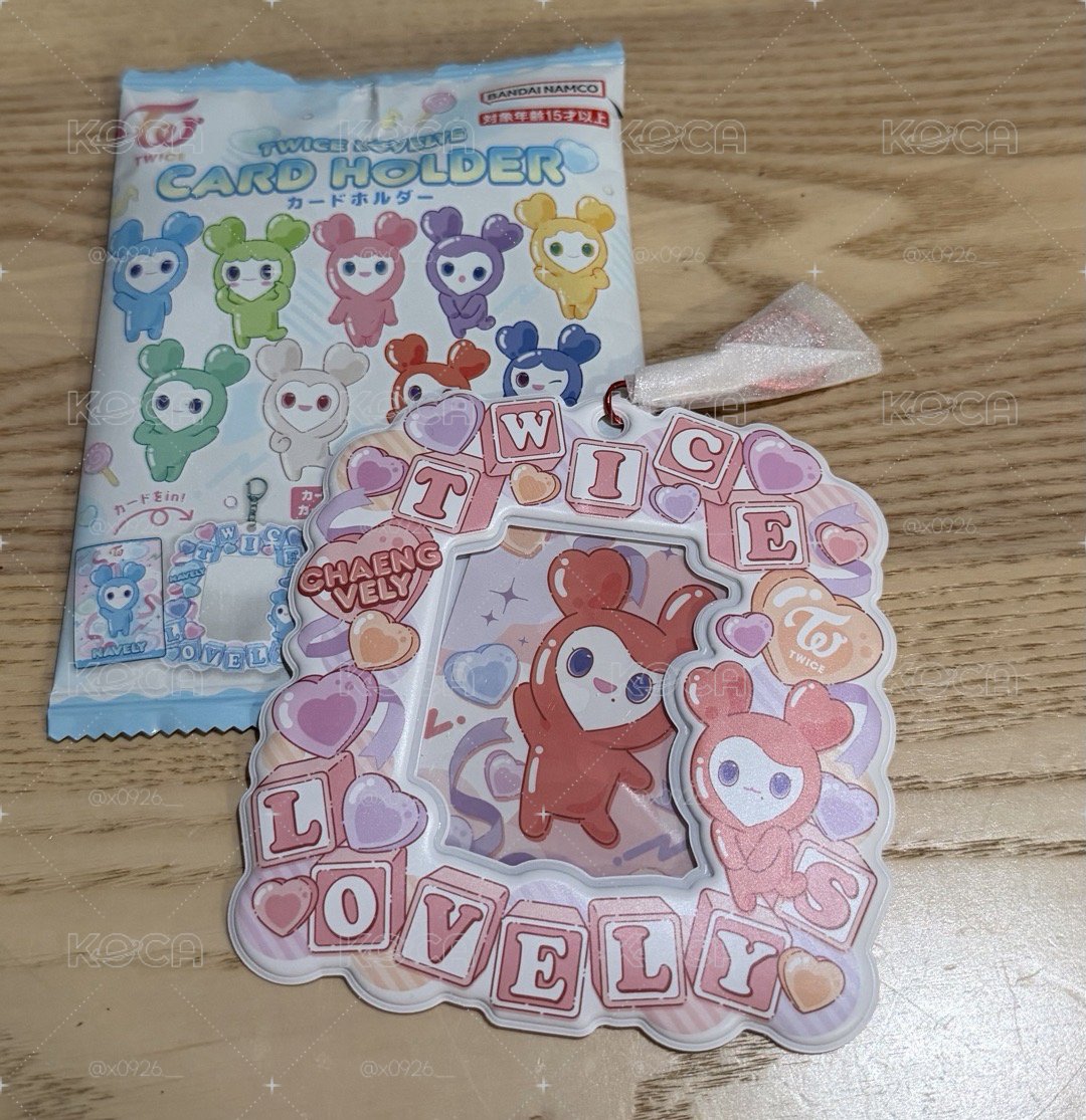 萬代食玩 Chaengvely Lovely卡套