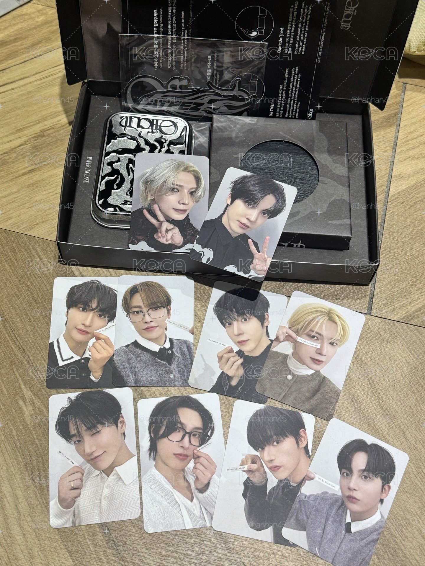 ATEEZ 紙香組+整組特典 有😉傘