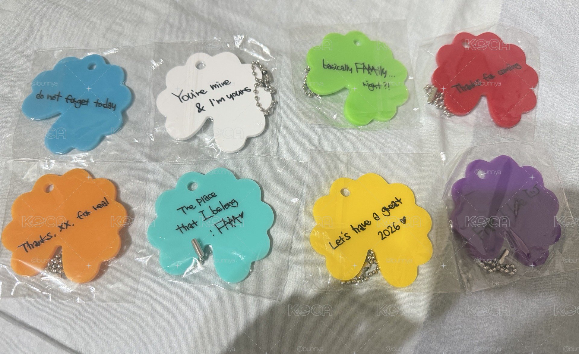 臺北飯咪快閃 花片吊飾+贈一張會員小卡