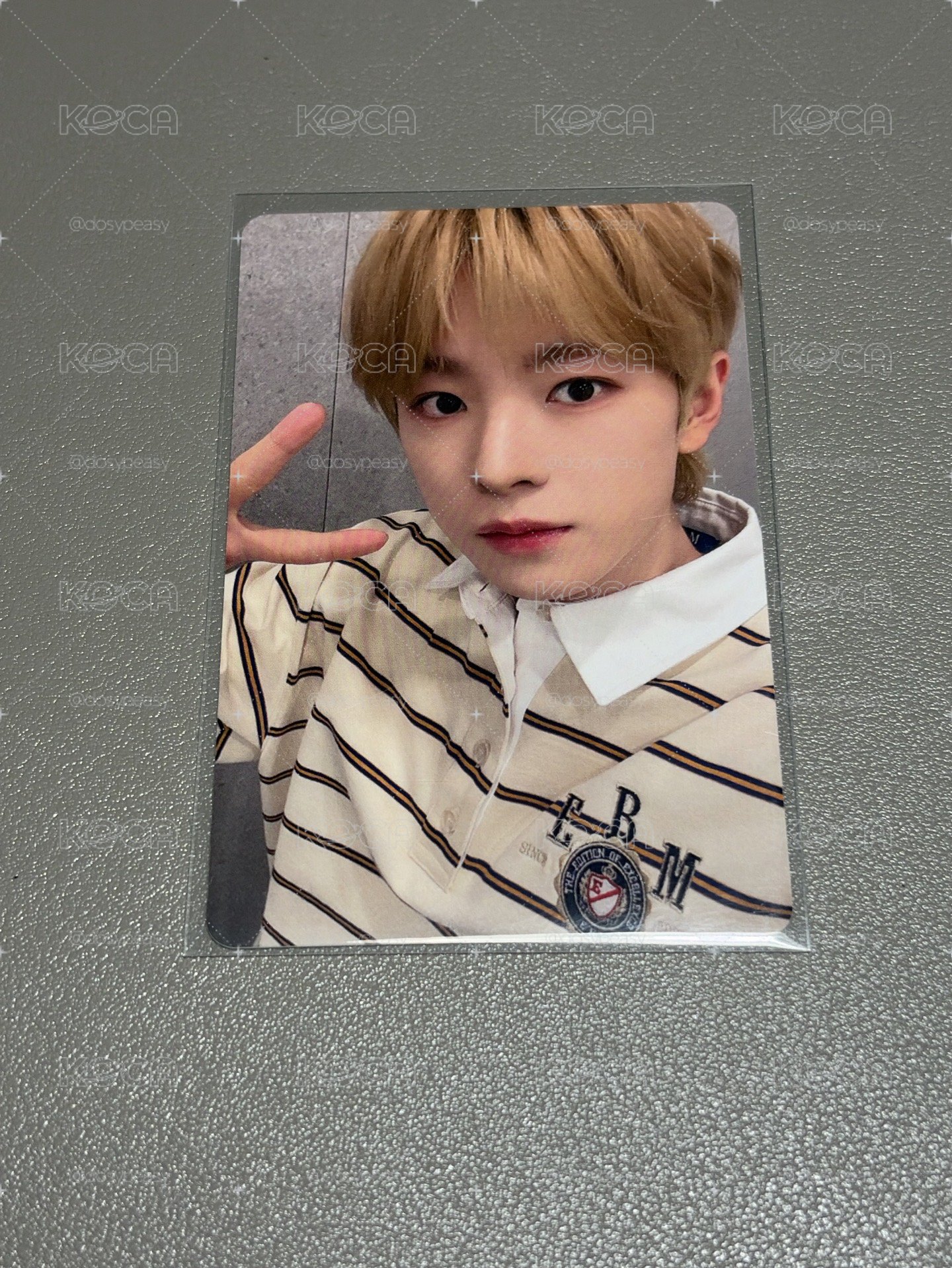 中背「那一天你走進了我的生命」NCT WISH Color yzy 3.0 簽售卡 YUSHI