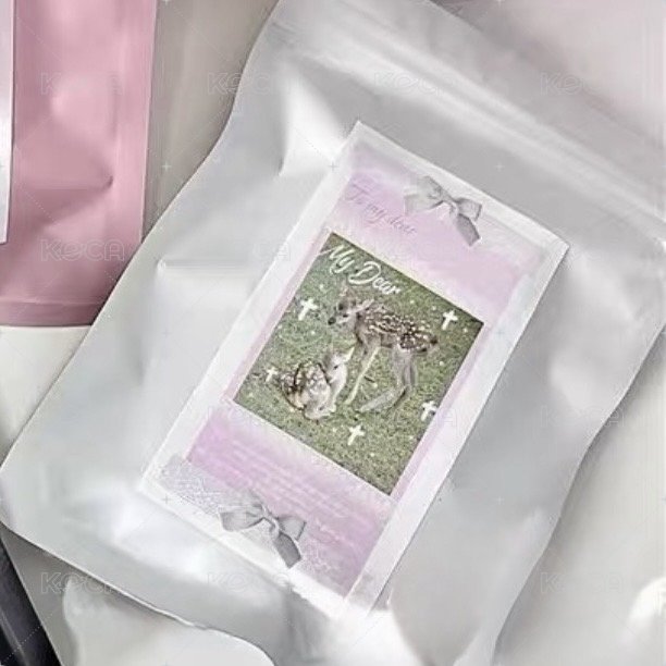 白色啞光自封袋（10個） 