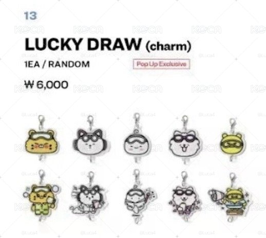 【線下批次 快閃店限定/已買到現貨】LD吊飾（隨機）（免包手）