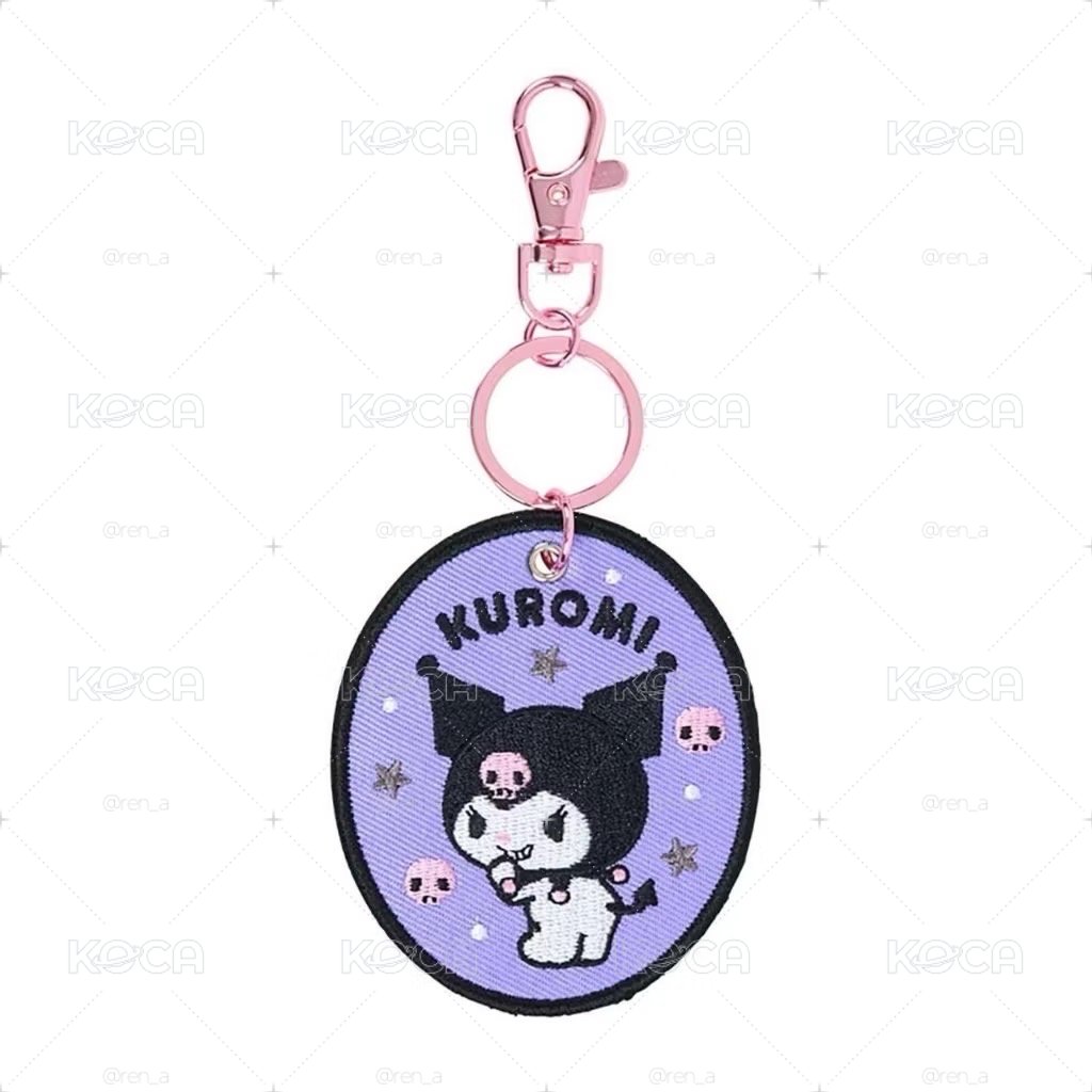 ￼ 🇯🇵Sanrio 三麗鷗 酷洛米 刺繡鑰匙圈！