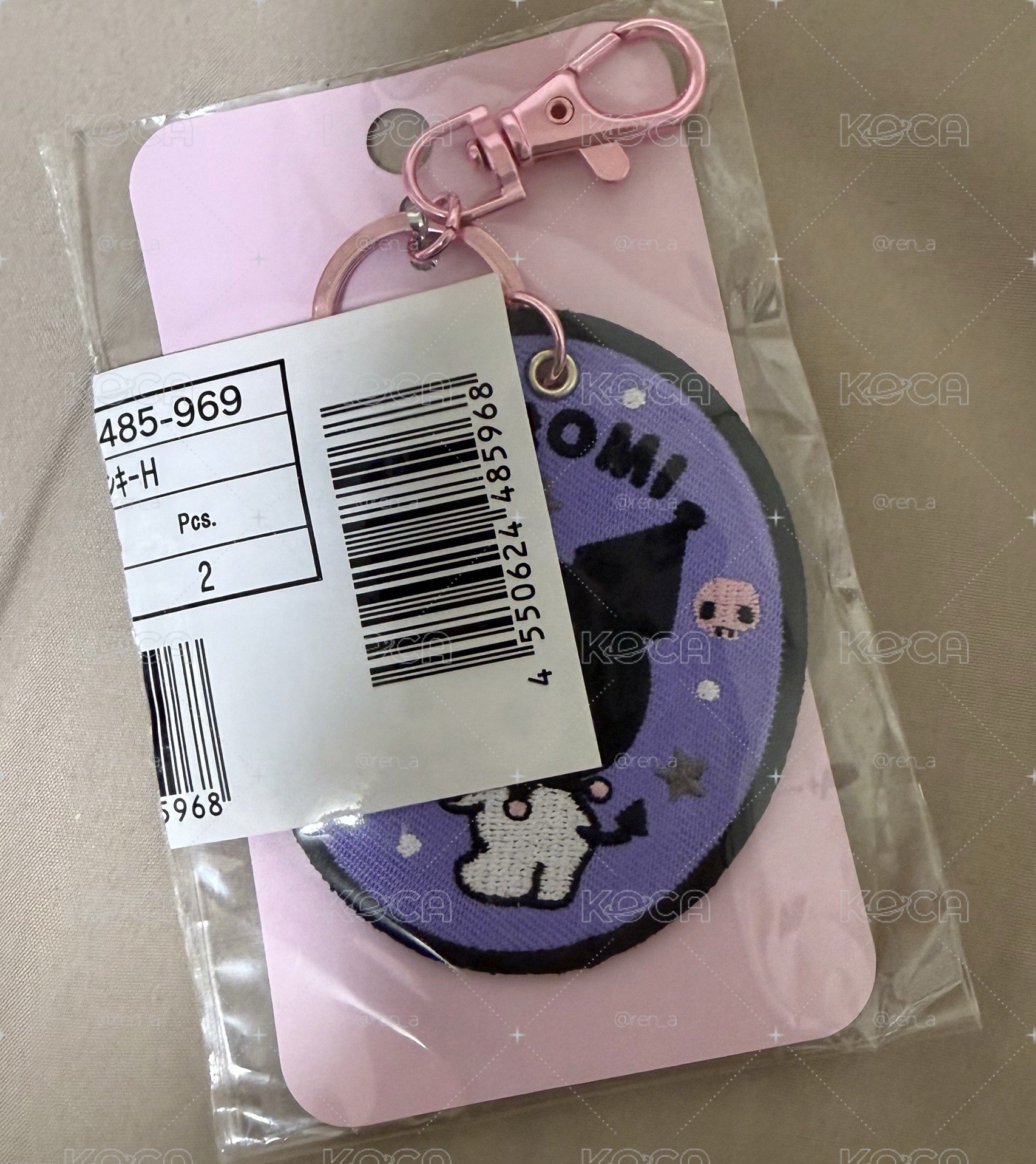 ￼ 🇯🇵Sanrio 三麗鷗 酷洛米 刺繡鑰匙圈！