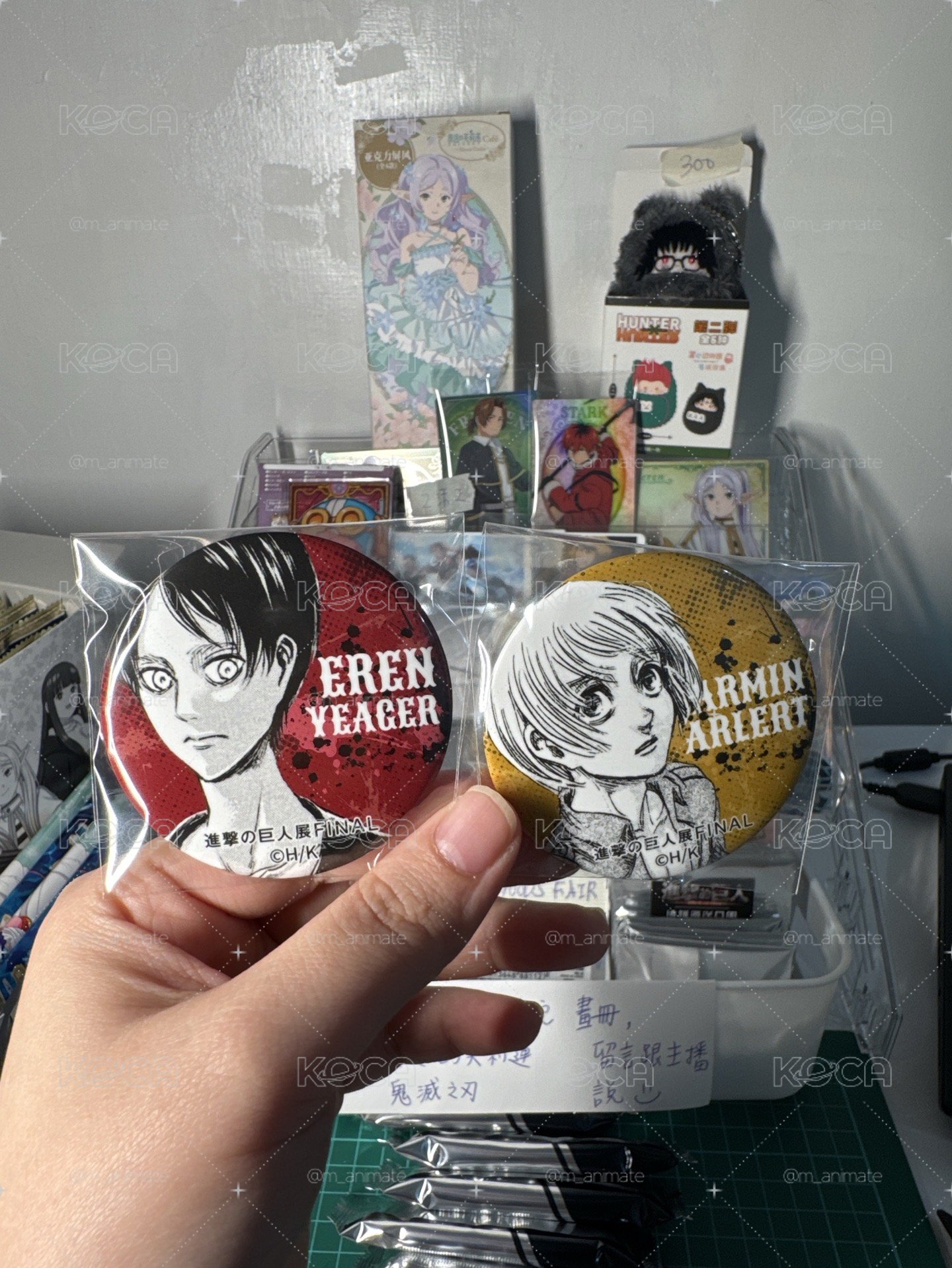 韓國巨人展徽章