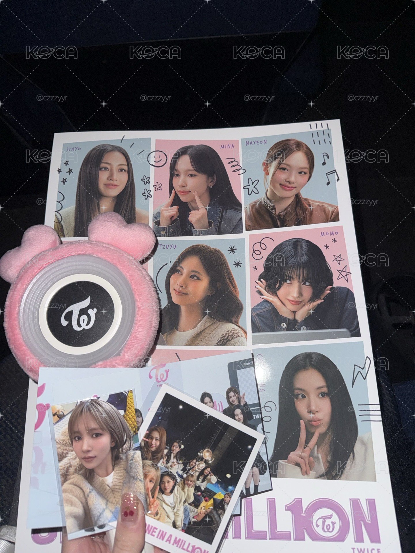 TWICE 十週年電影海報（第二週）+明信片+特典