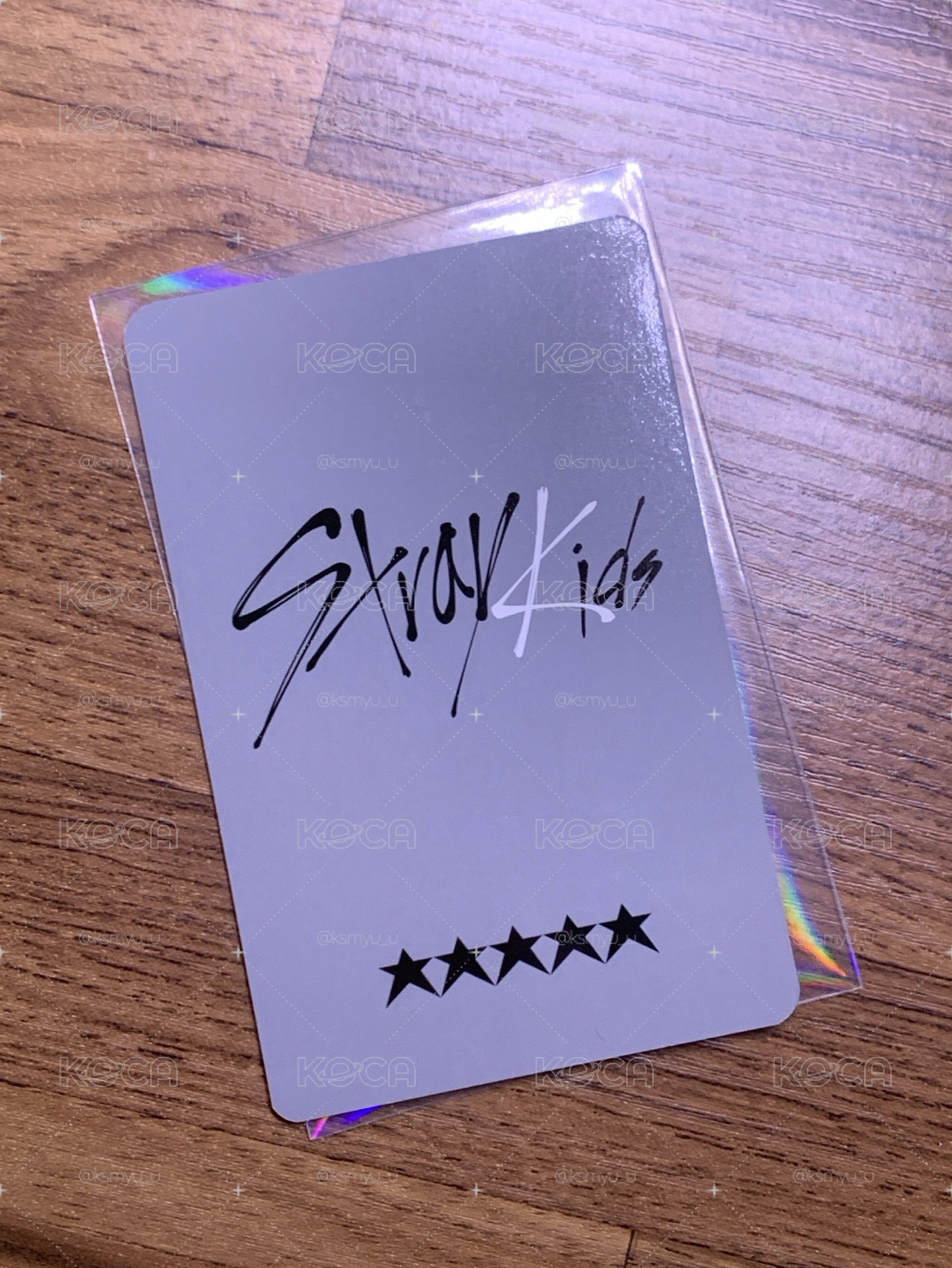5-STAR k4 特典卡 