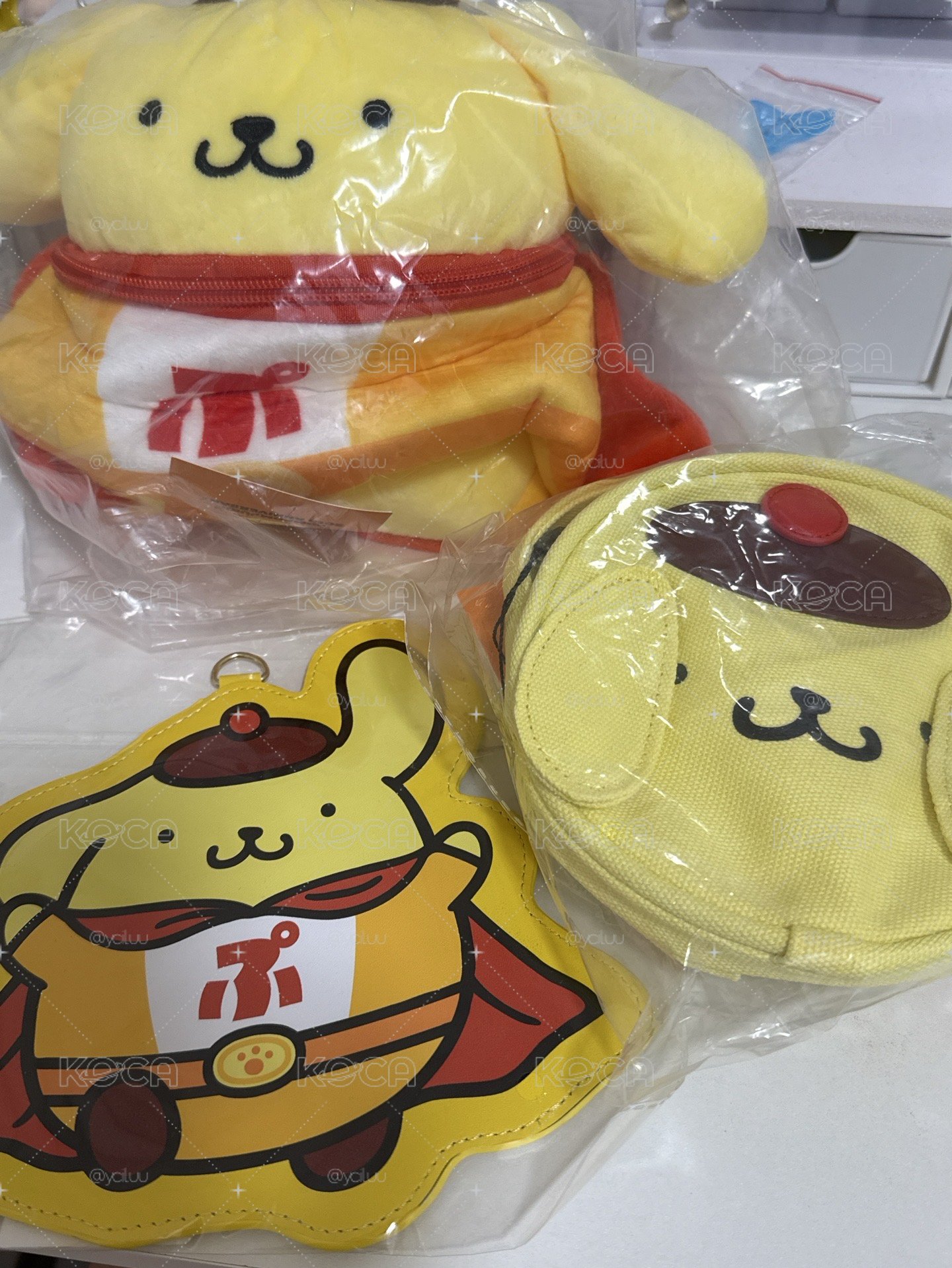 布丁狗路跑物資